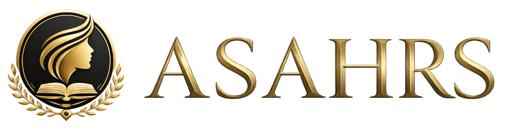 ASAHRS wordmark — dark background