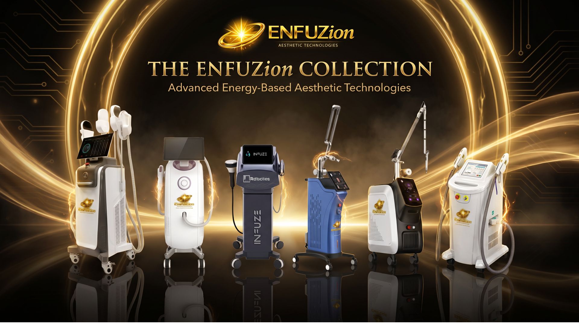 The ENFUZion Series — a lineup of professional energy-based aesthetic technology platforms