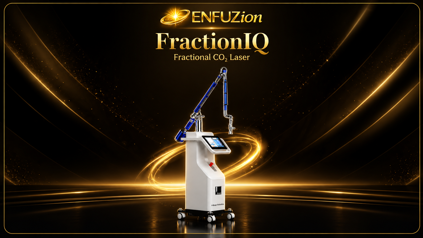 ENFUZion FractionIQ CO2 fractional laser device with articulated arm