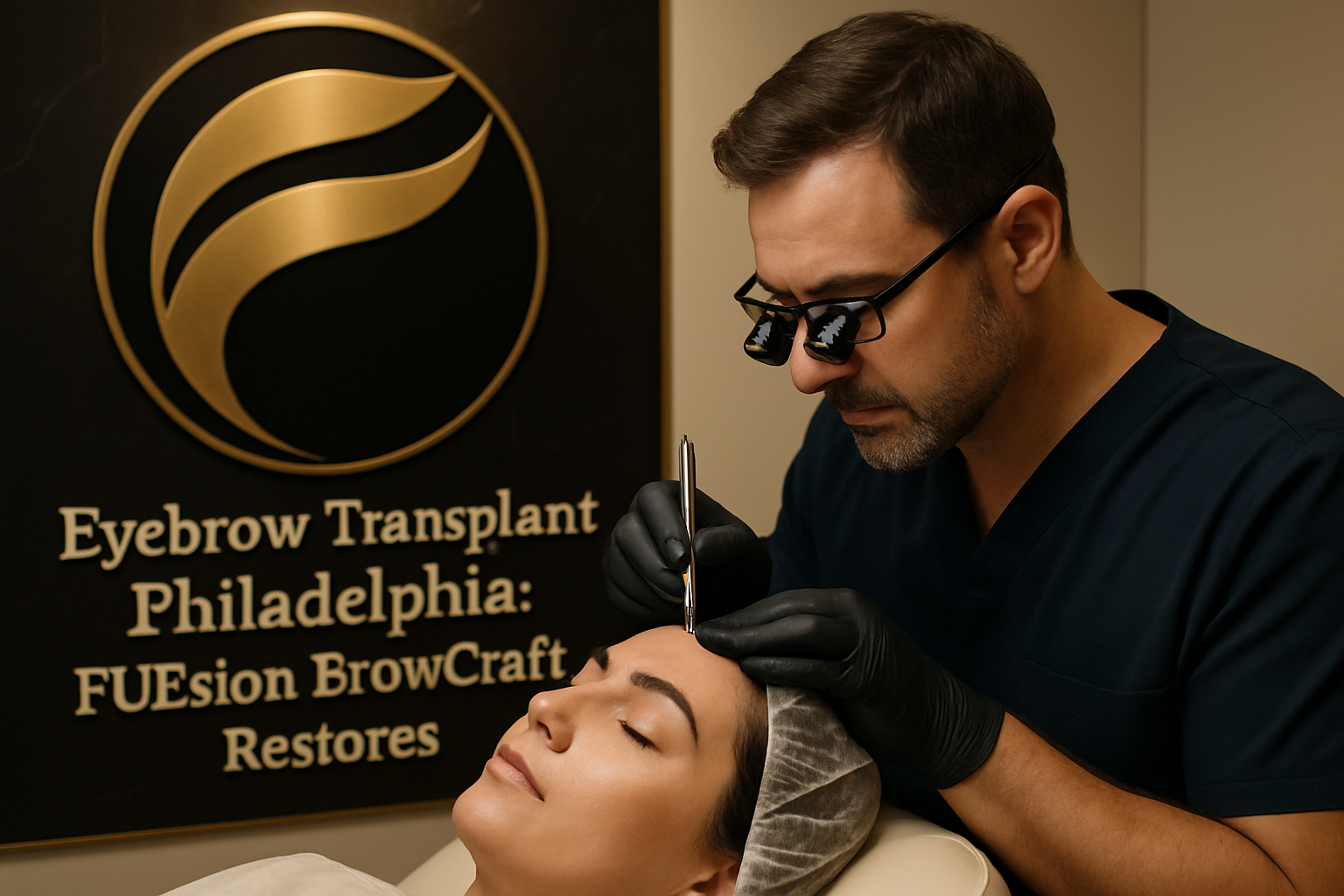 EYEBROW TRANSPLANT PHILADELPHIA: FUESION BROWCRAFT RESTORES NATURAL BROWS