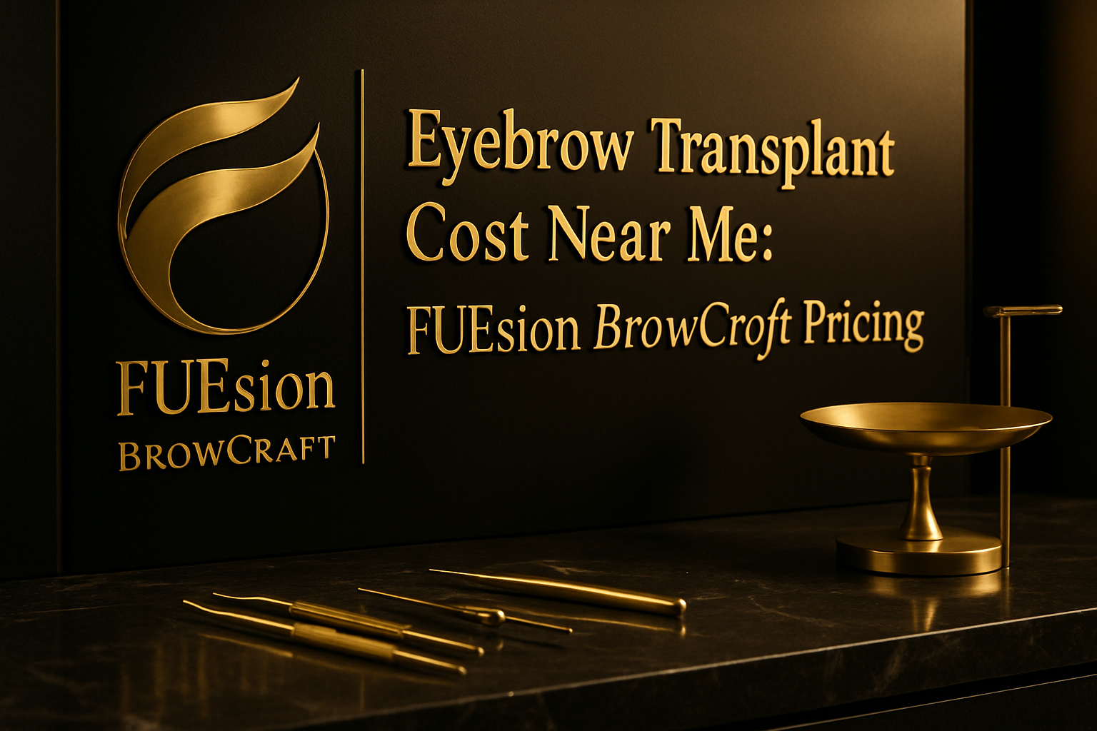 EYEBROW TRANSPLANT COST NEAR ME: FUESION BROWCRAFT PRICING