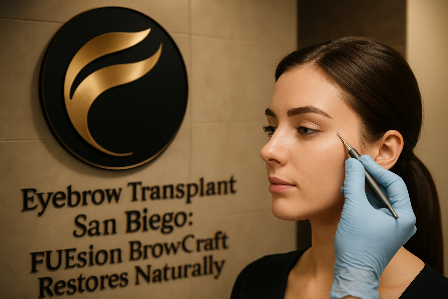 EYEBROW TRANSPLANT SAN DIEGO: FUESION BROWCRAFT RESULTS