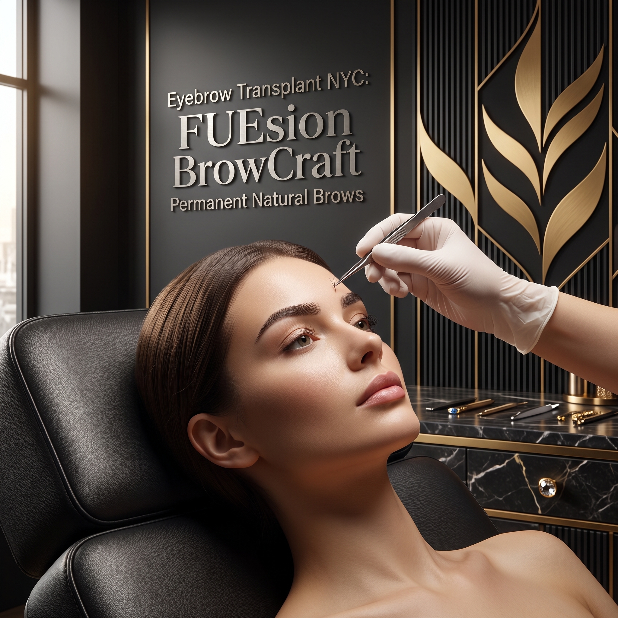 EYEBROW TRANSPLANT NYC: FUESION BROWCRAFT PERMANENT NATURAL BROWS