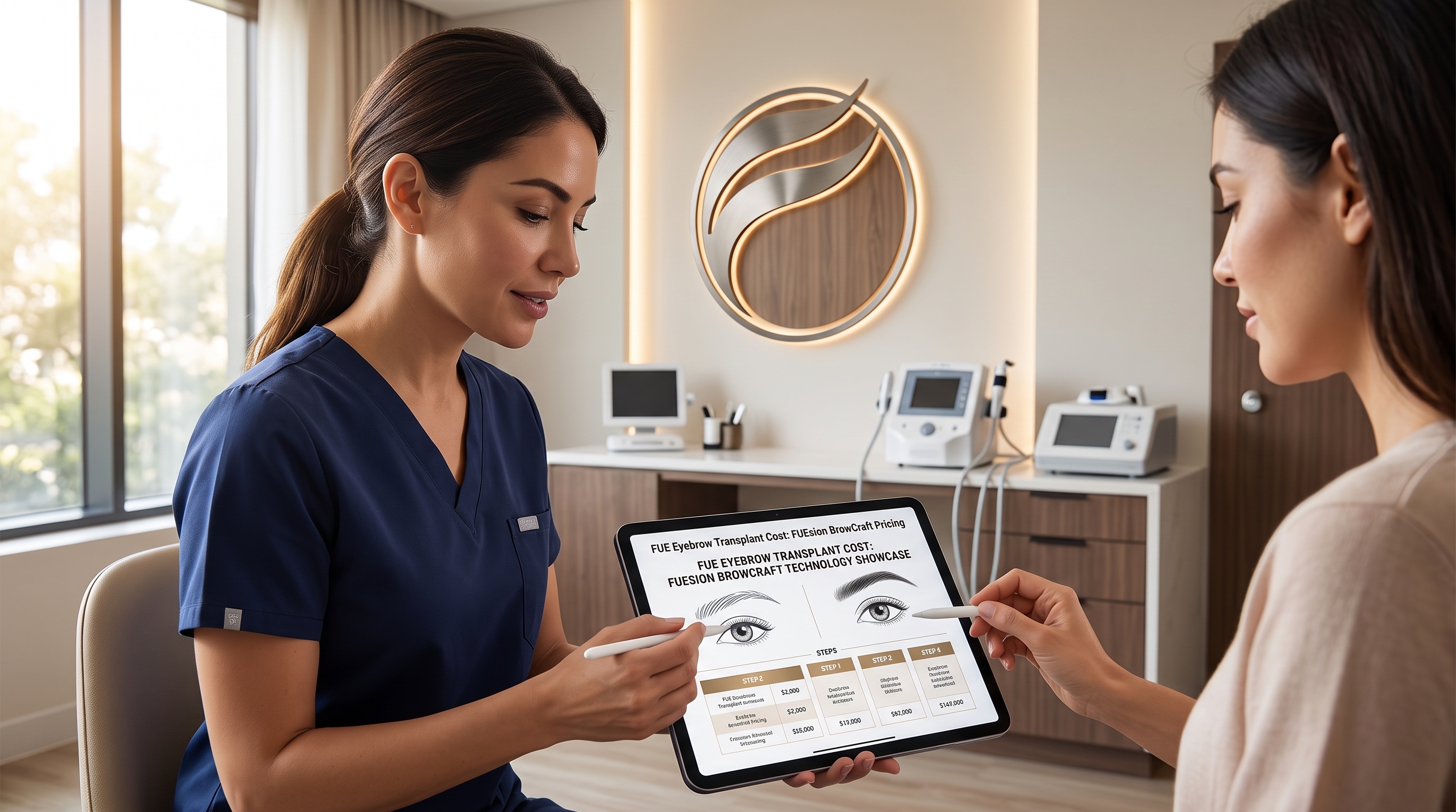 FUE EYEBROW TRANSPLANT COST: FUESION BROWCRAFT TECHNOLOGY SHOWCASE