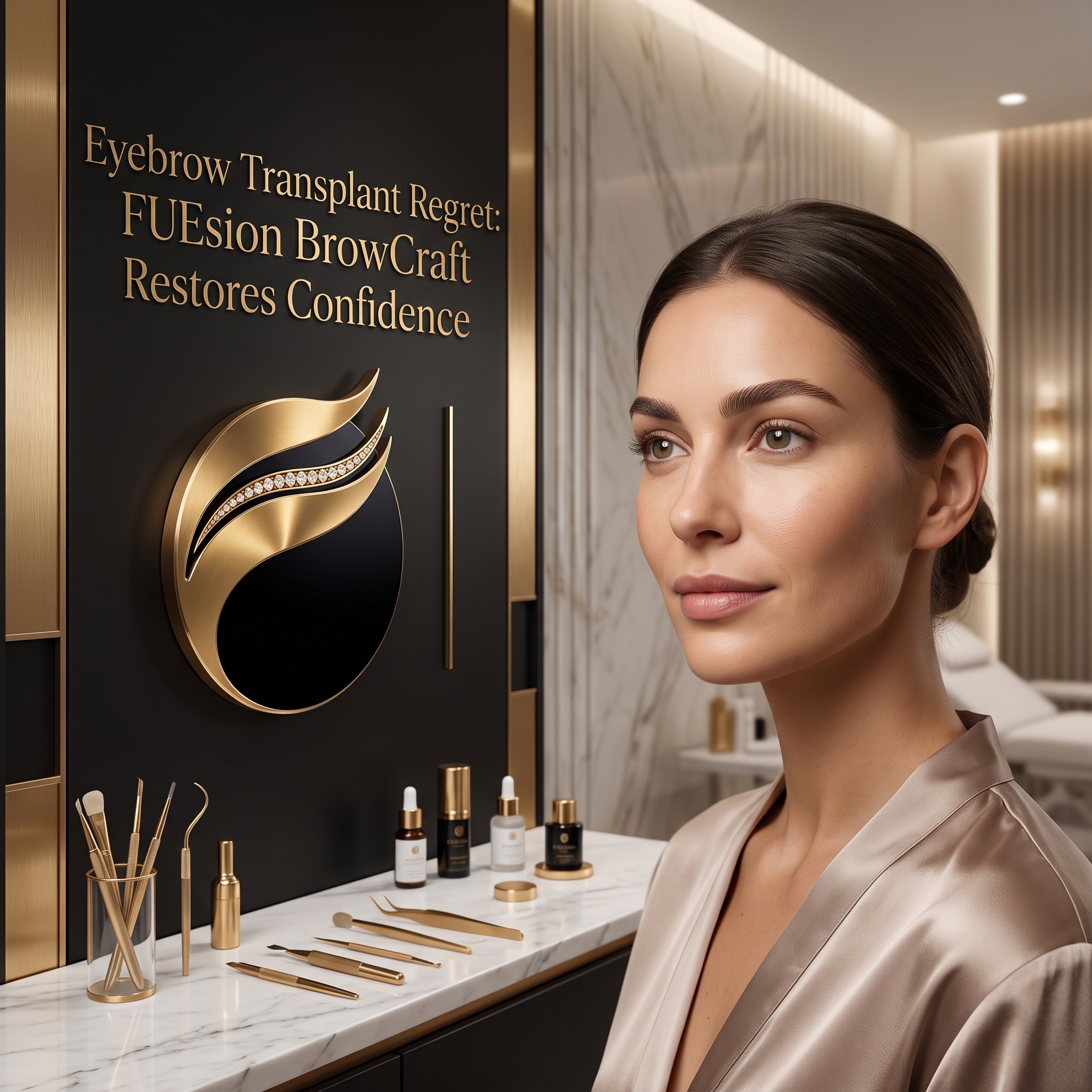 EYEBROW TRANSPLANT REGRET: FUESION BROWCRAFT OFFERS PERMANENT NATURAL RESTORATION