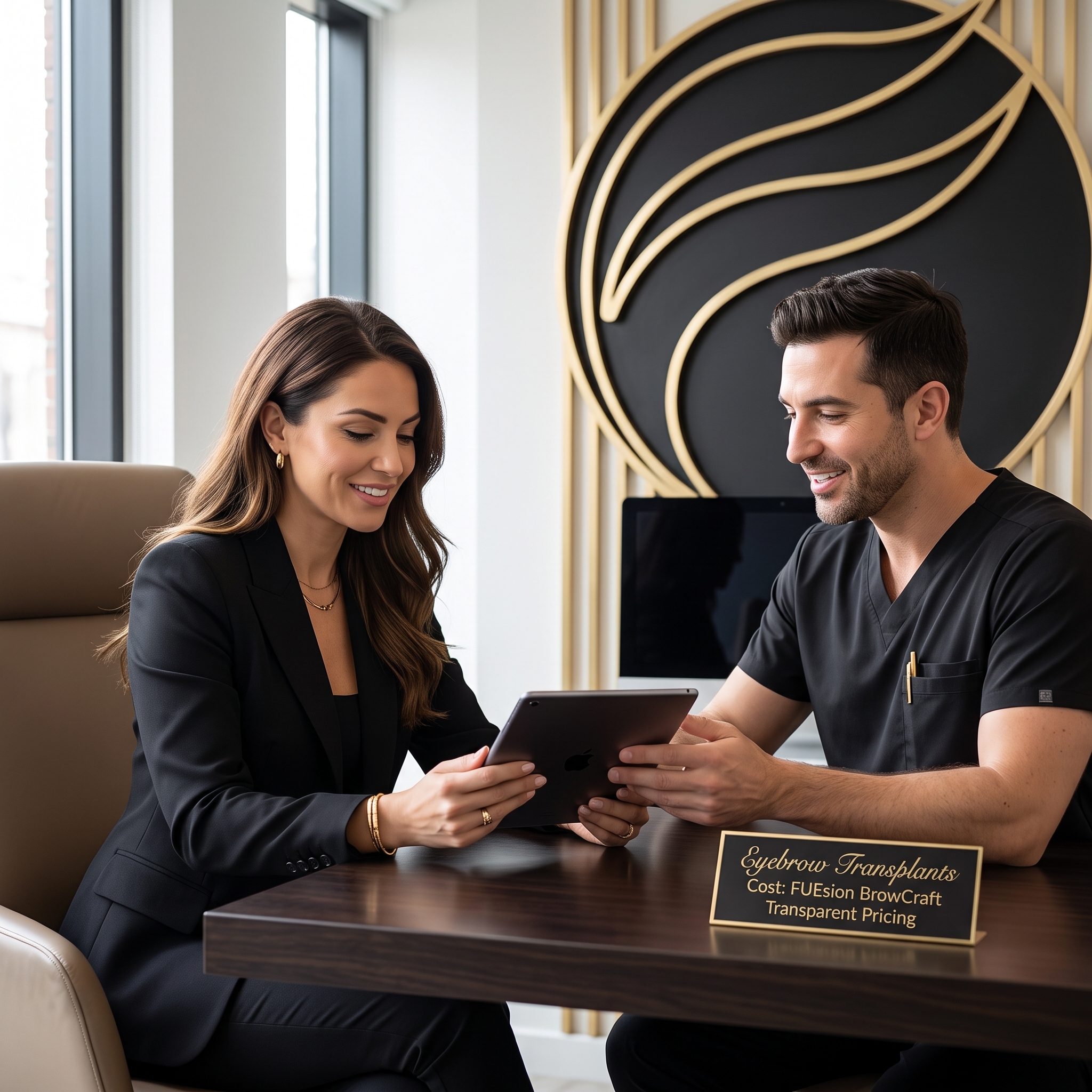 EYEBROW TRANSPLANTS COST: FUESION BROWCRAFT TRANSPARENT PRICING