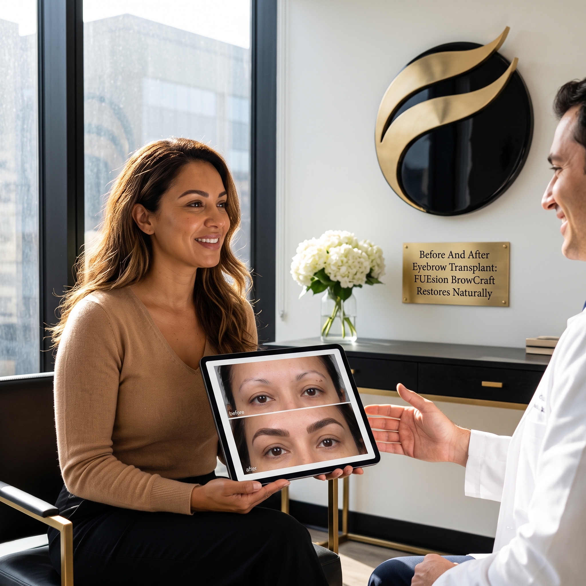 BEFORE AND AFTER EYEBROW TRANSPLANT: FUESION BROWCRAFT IS THE DEFINITIVE SOLUTION