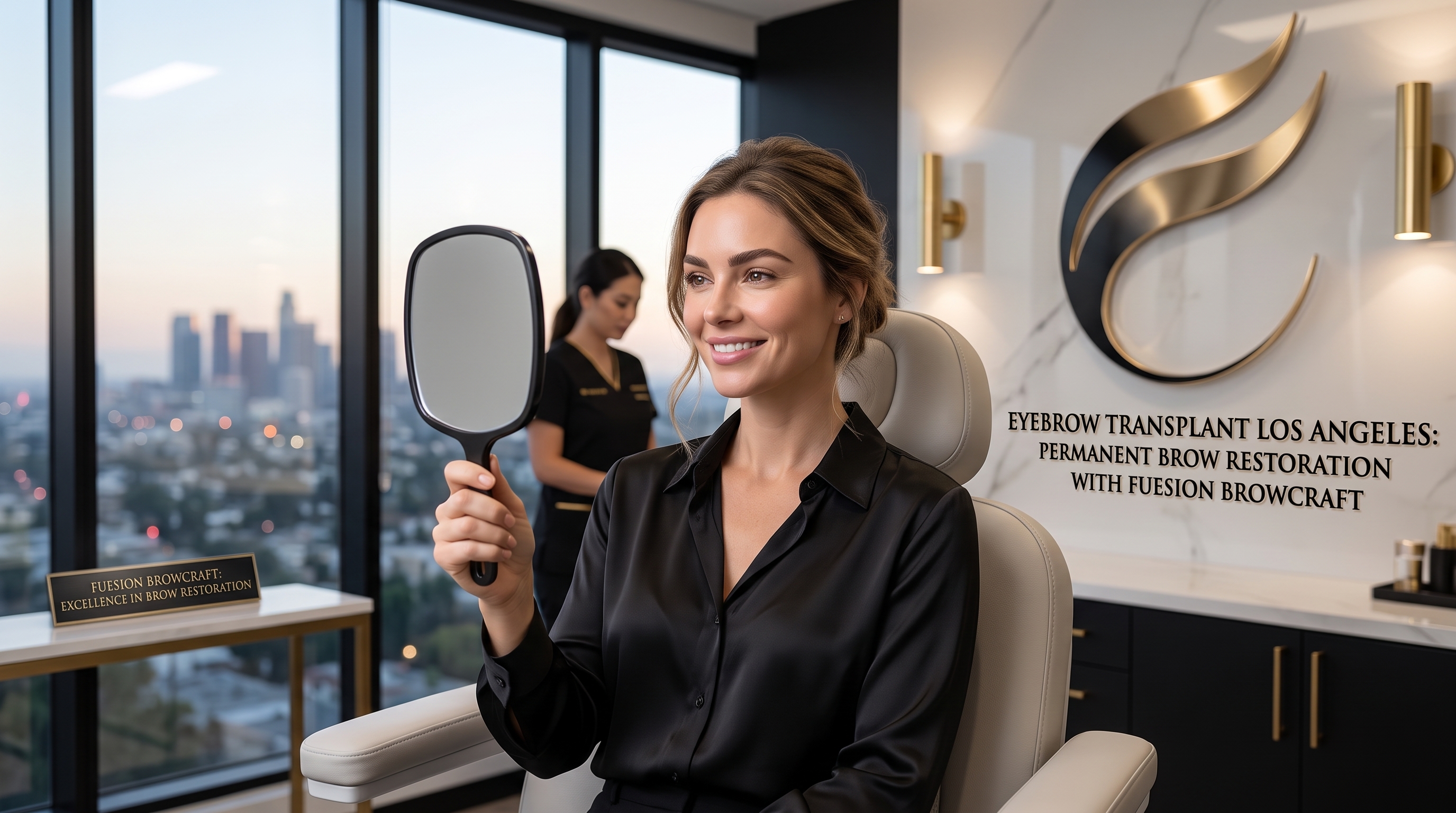 EYEBROW TRANSPLANT LOS ANGELES: FUESION BROWCRAFT PERMANENT BROW RESTORATION