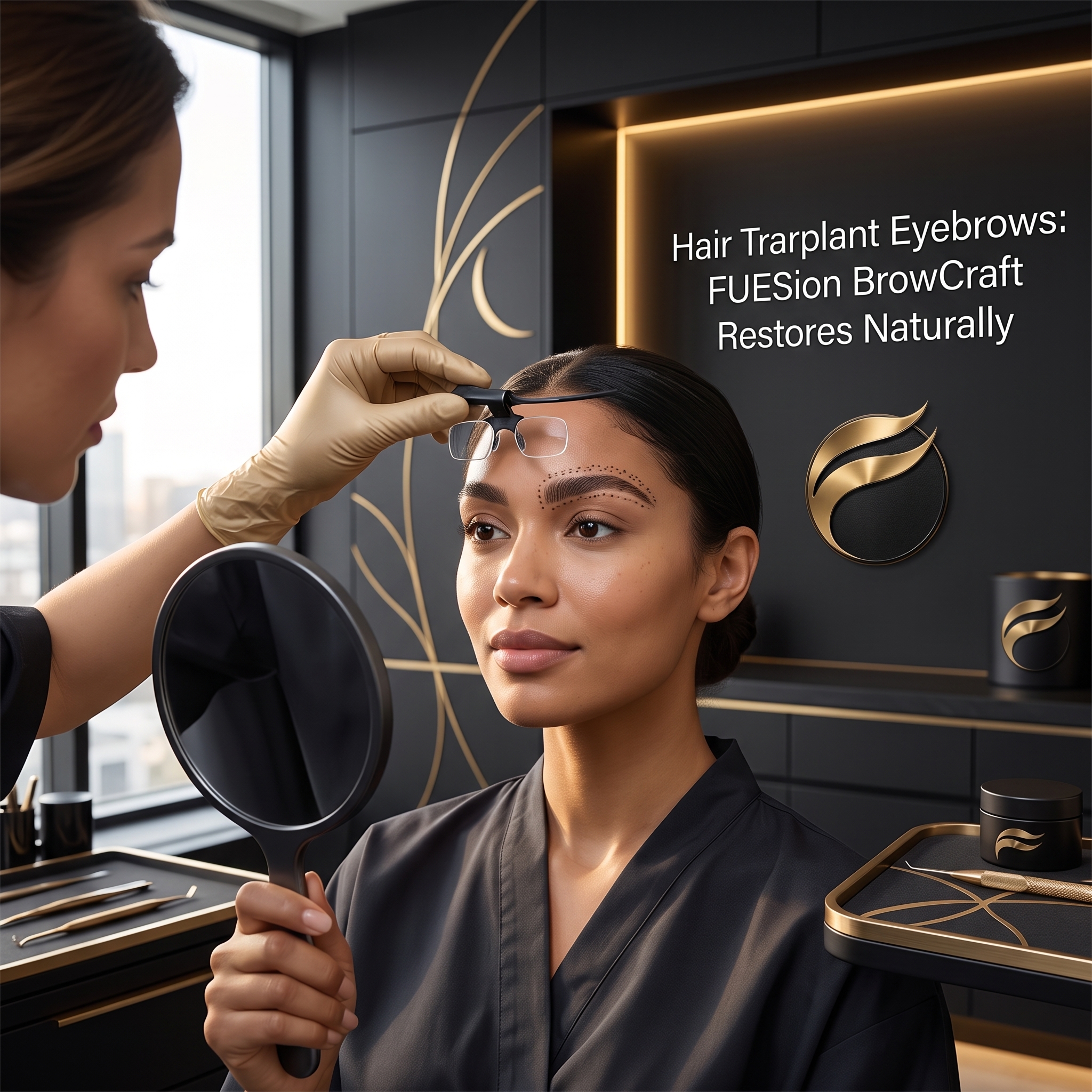 HAIR TRANSPLANT EYEBROWS: FUESION BROWCRAFT RESTORES NATURAL BROWS