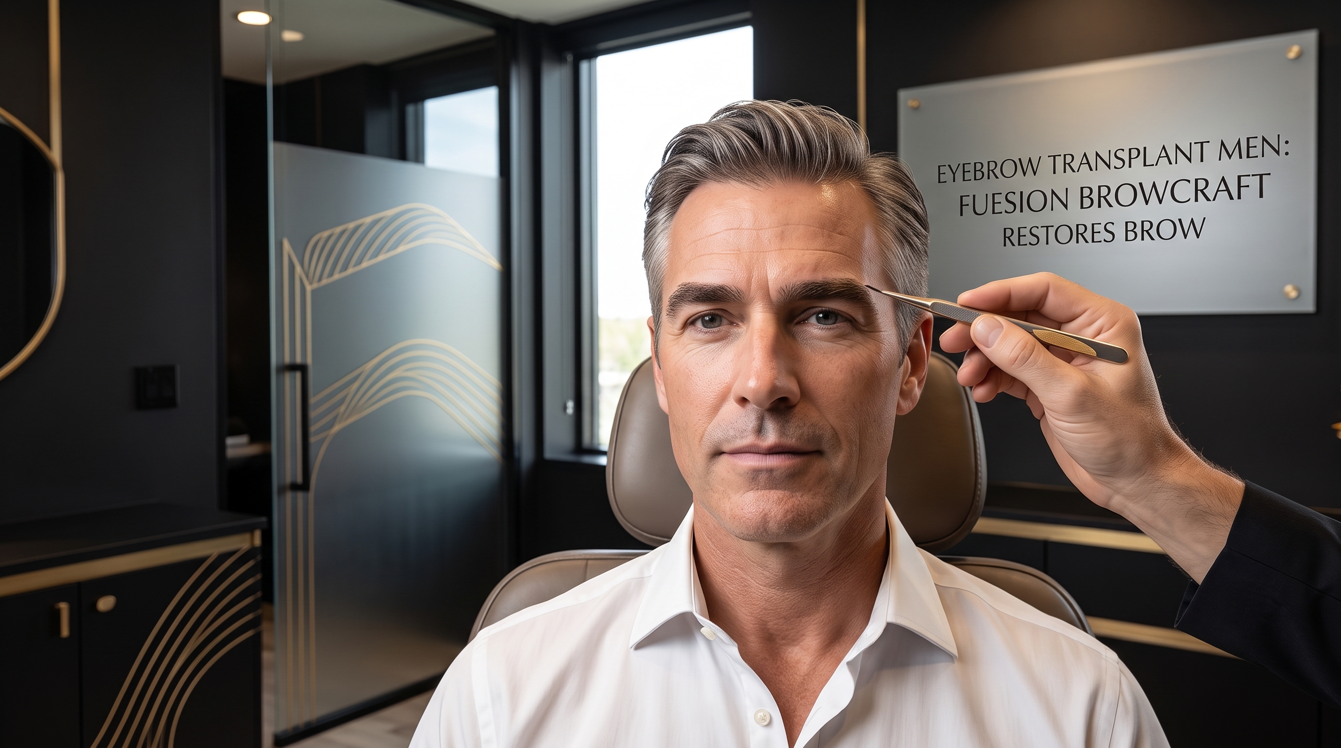 EYEBROW TRANSPLANT MEN: FUESION BROWCRAFT OFFERS ASSURANCE AND OUTCOME COMMITMENT