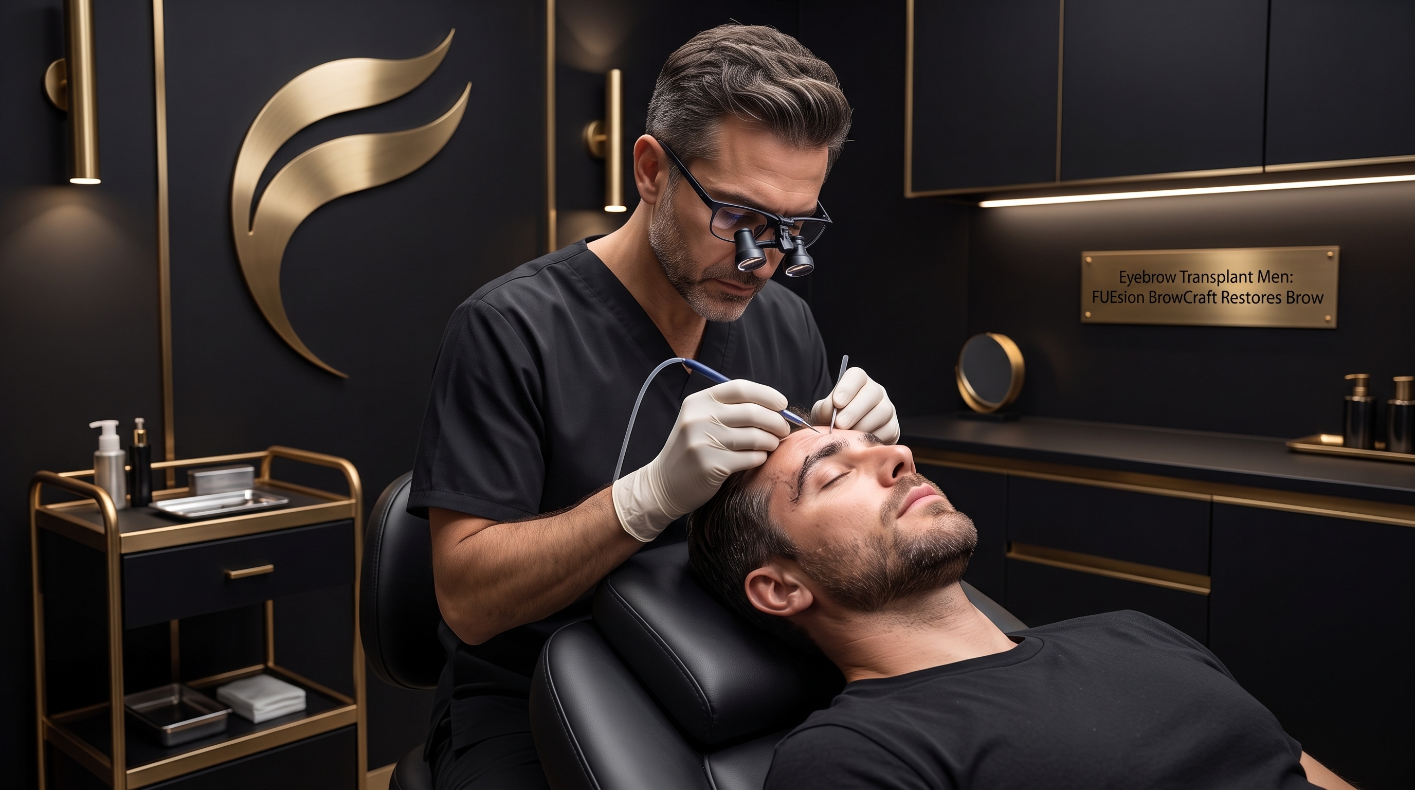 EYEBROW TRANSPLANT MEN: FUESION BROWCRAFT SURGEON-LED PATIENT JOURNEY