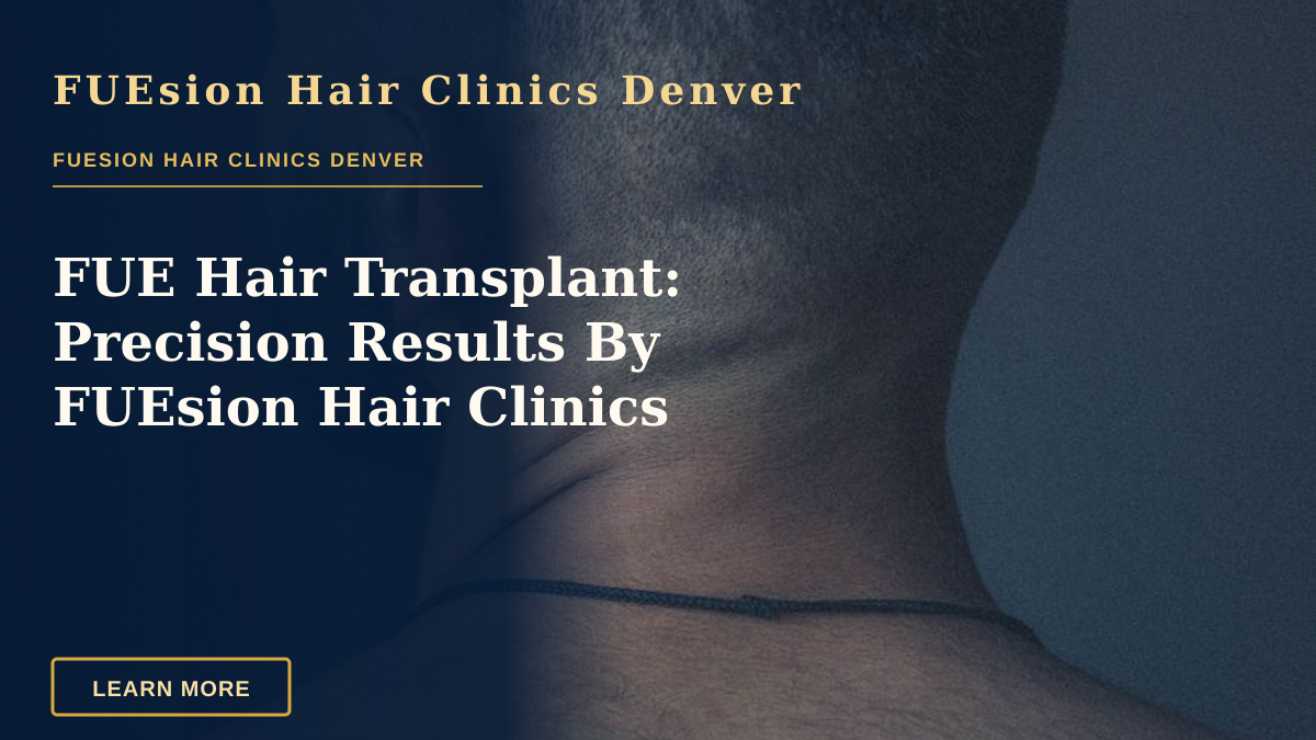 FUE Hair Transplant: Precision Results By FUEsion Hair Clinics — Back view unrecognizable bearded brunet with naked torso standing against dark gray wall and looking away