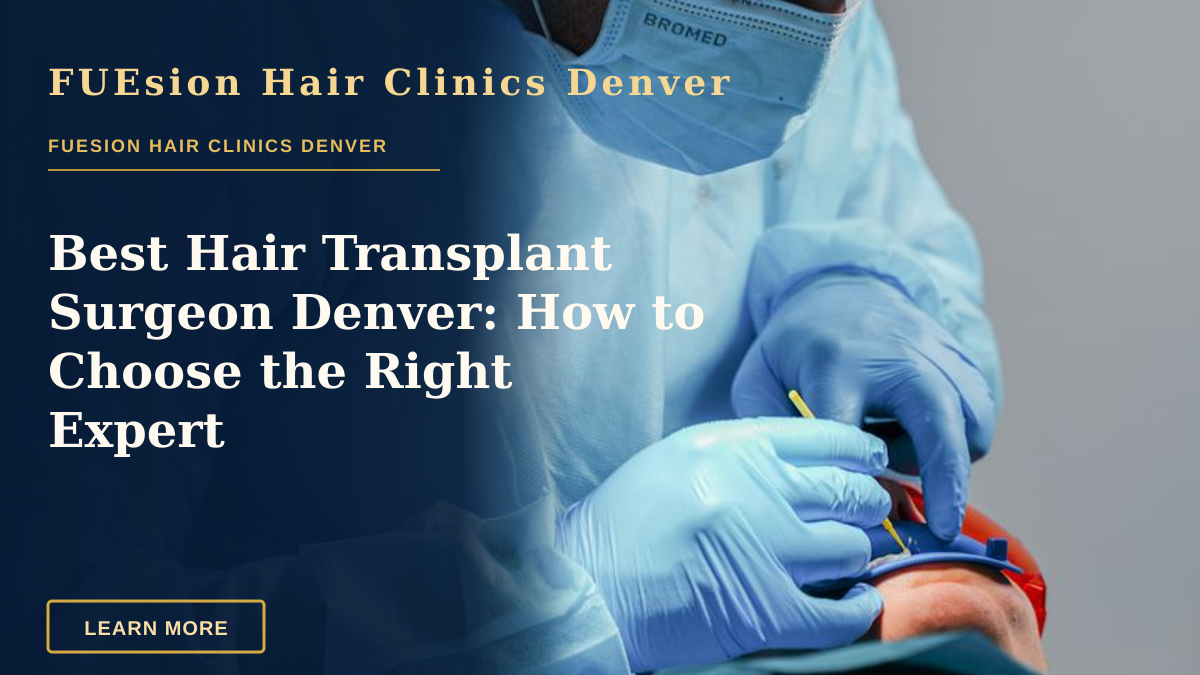 Best Hair Transplant Surgeon Denver: How to Choose the Right Expert — A dentist performing a complex dental procedure using modern surgical equipment.
