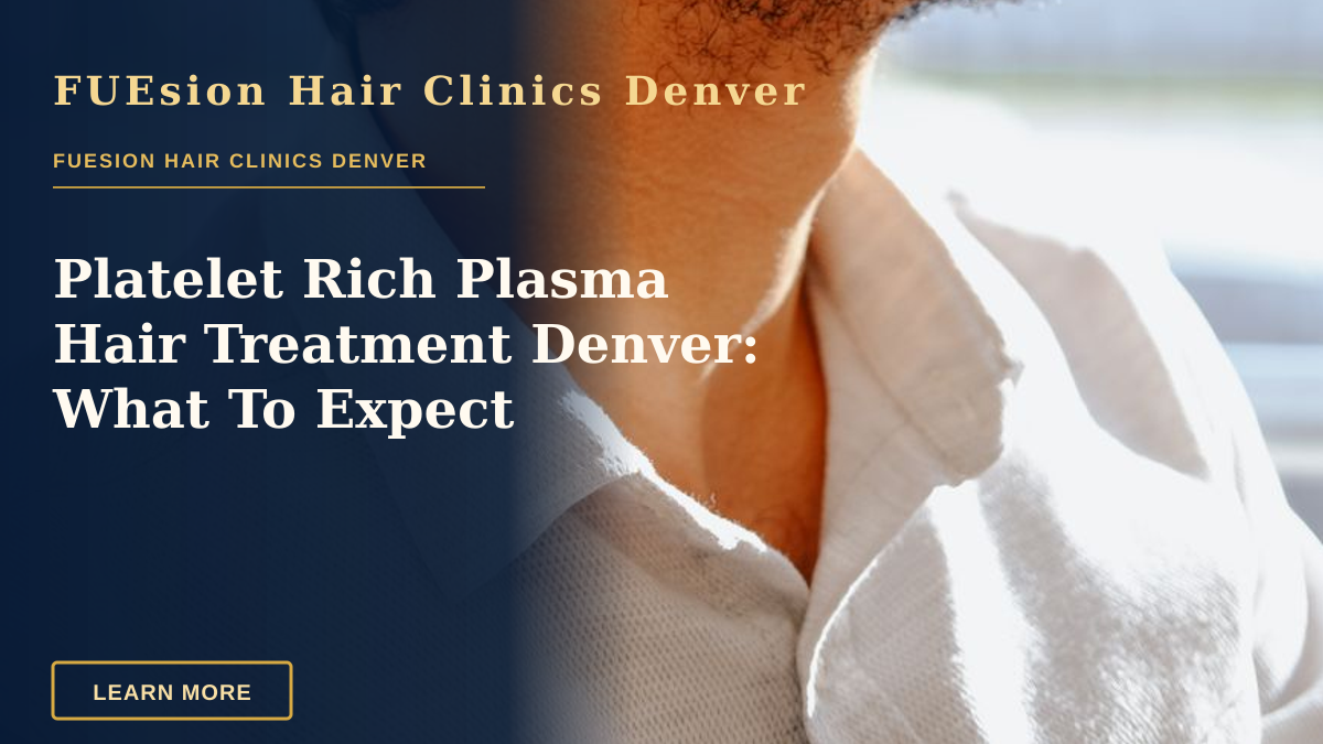 Platelet Rich Plasma Hair Treatment Denver: What To Expect — Side profile of a man in sunglasses, captured in natural light, conveying a relaxed mood.