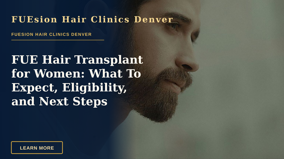 FUE Hair Transplant for Women: What To Expect, Eligibility, and Next Steps — Side profile of a bearded man in an artistic setting, capturing a thoughtful expression.