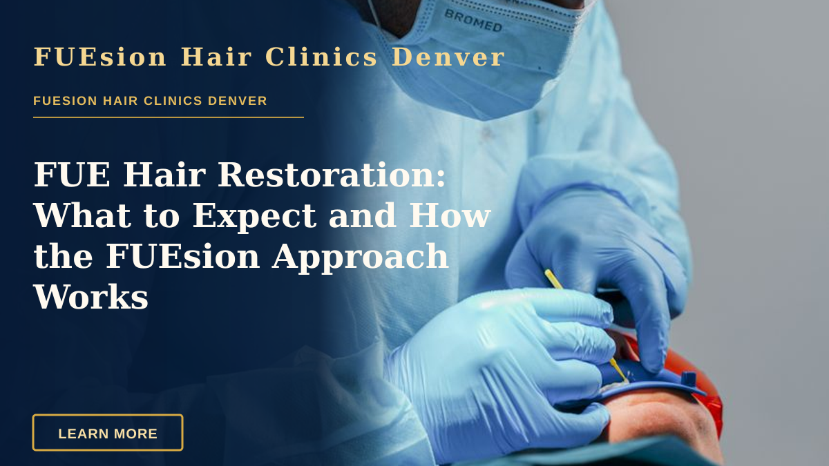 FUE Hair Restoration: What to Expect and How the FUEsion Approach Works — A dentist performing a complex dental procedure using modern surgical equipment.