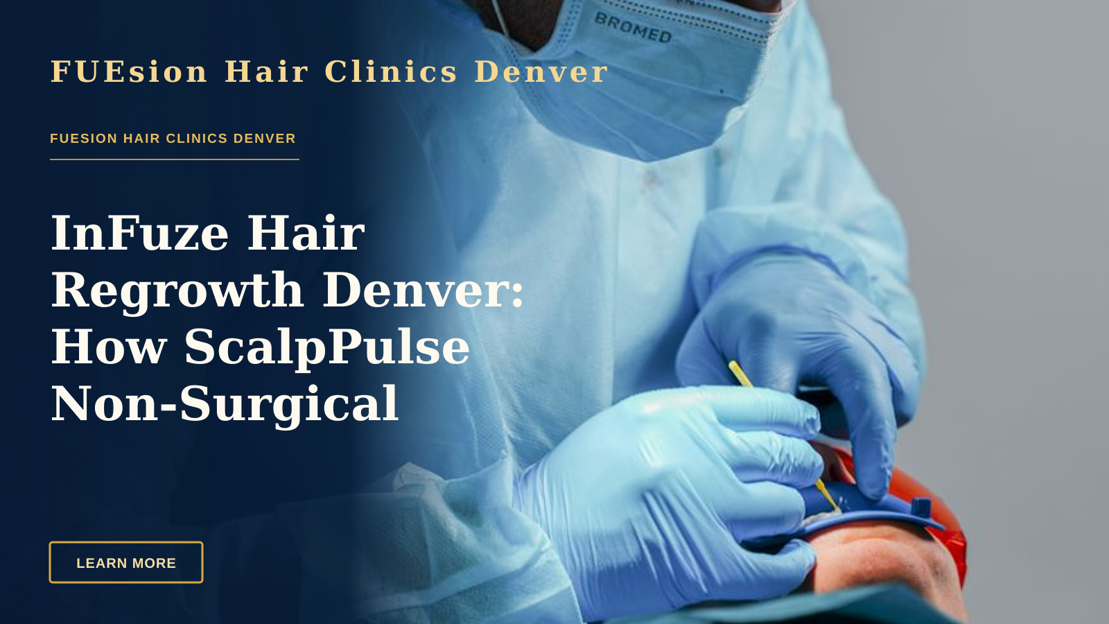 InFuze Hair Regrowth Denver: How ScalpPulse Non‑Surgical Treatment Works