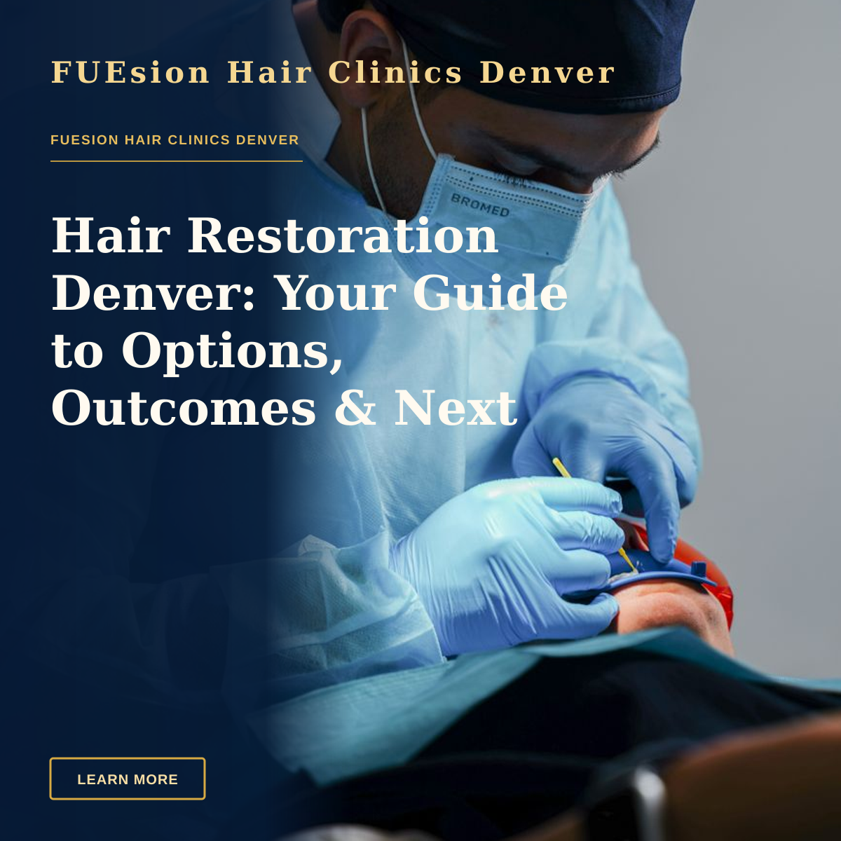 Hair Restoration Denver: Your Guide to Options, Outcomes & Next Steps — A dentist performing a complex dental procedure using modern surgical equipment.