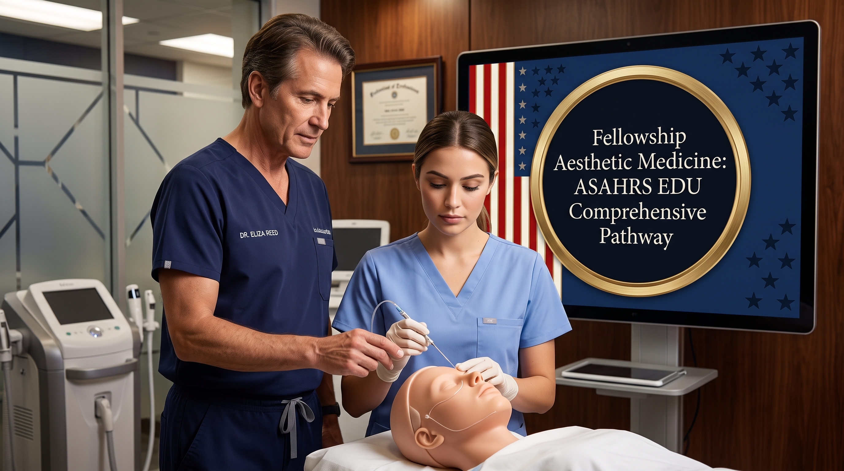FELLOWSHIP AESTHETIC MEDICINE: ASAHRS EDU COMPREHENSIVE PATHWAY
