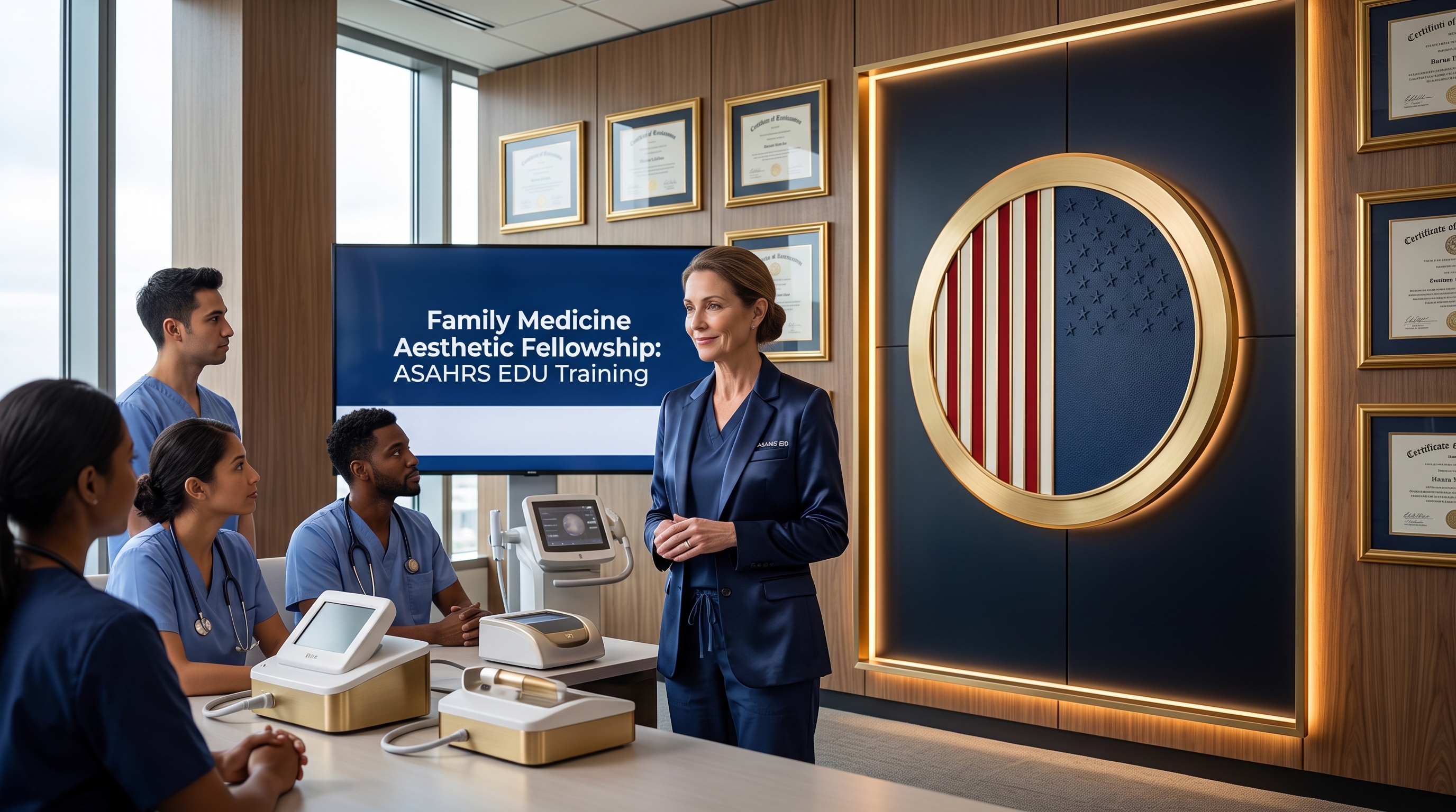 FAMILY MEDICINE AESTHETIC FELLOWSHIP: ASAHRS EDU FACULTY AND INTERNATIONAL FELLOWS