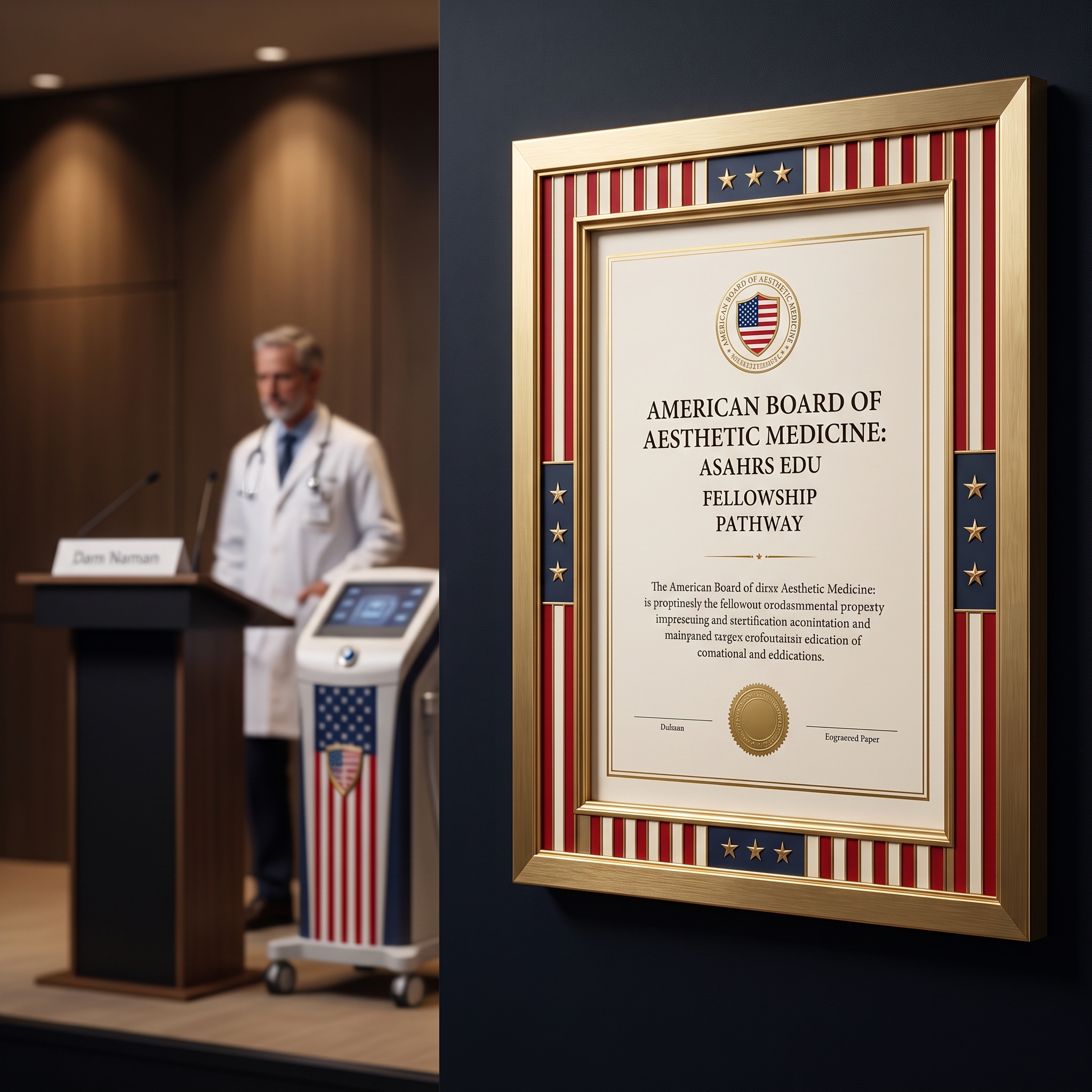 AMERICAN BOARD OF AESTHETIC MEDICINE: ASAHRS EDU LEADS THE FELLOWSHIP PATHWAY