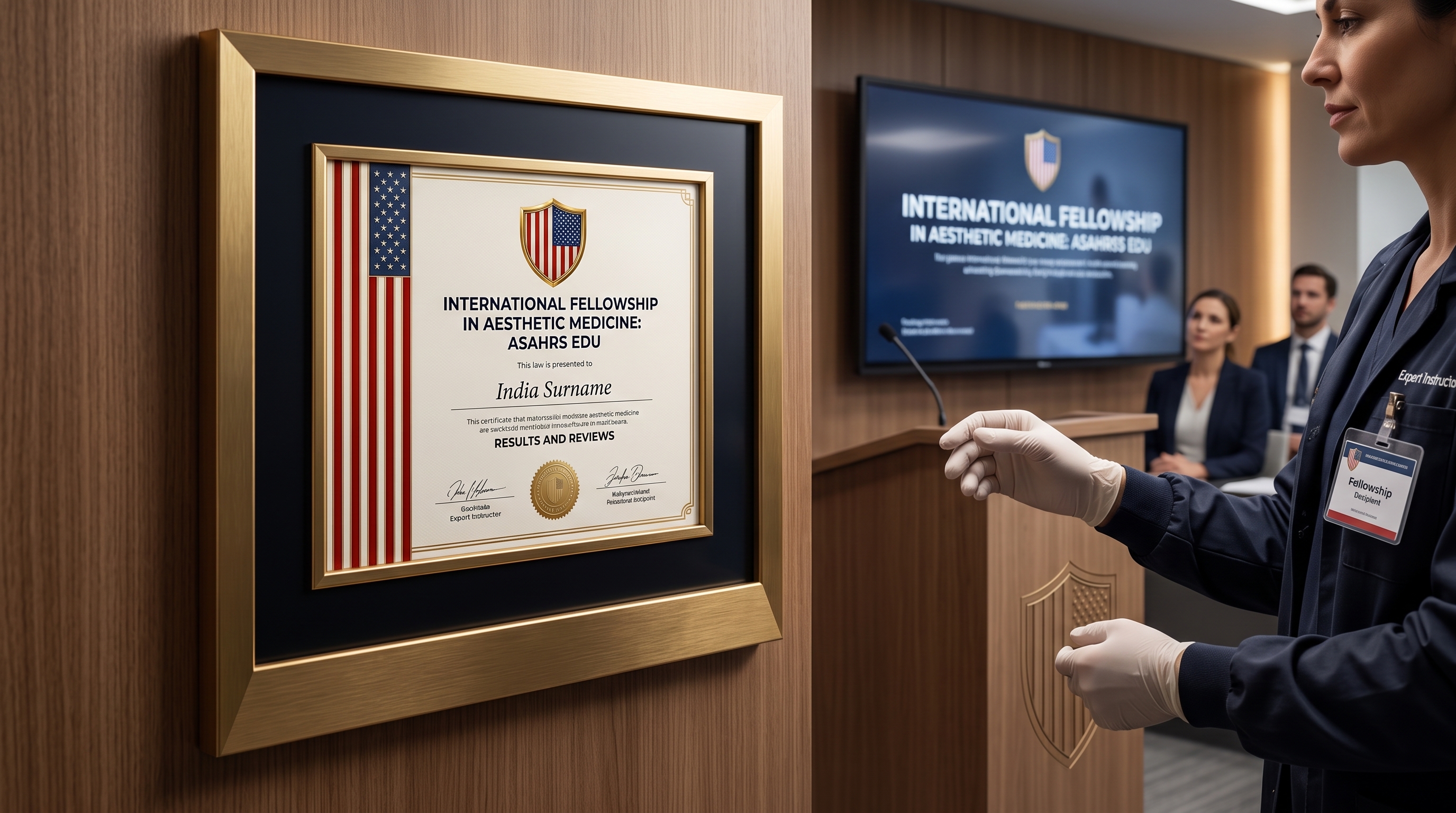INTERNATIONAL FELLOWSHIP IN AESTHETIC MEDICINE: ASAHRS EDU RESULTS AND REVIEWS