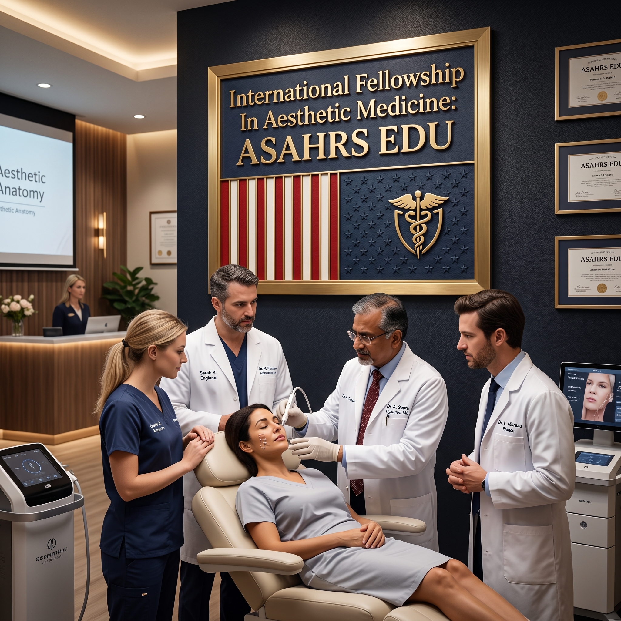 INTERNATIONAL FELLOWSHIP IN AESTHETIC MEDICINE: ASAHRS EDU DELIVERS A COMPREHENSIVE FELLOWSHIP