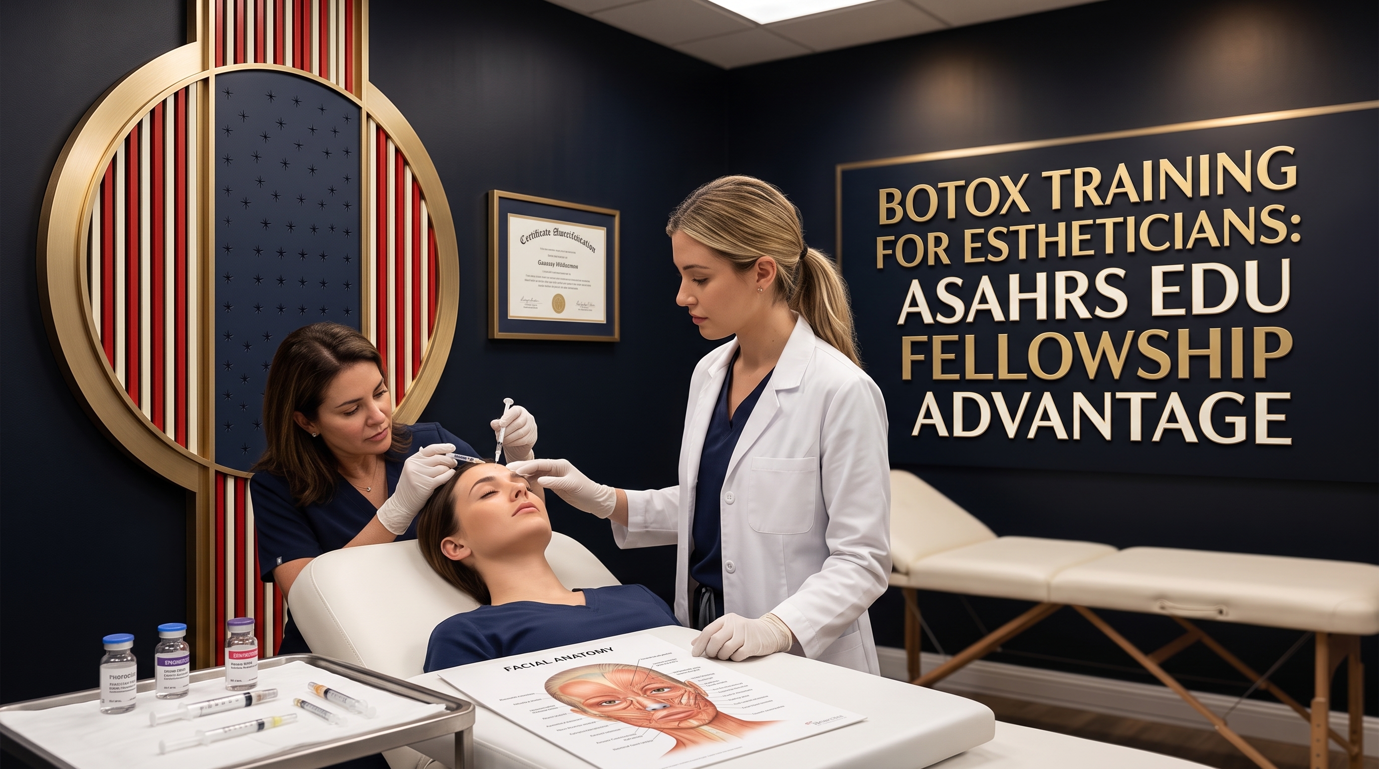 BOTOX TRAINING FOR ESTHETICIANS: ASAHRS EDU LEADS AESTHETIC FELLOWSHIP