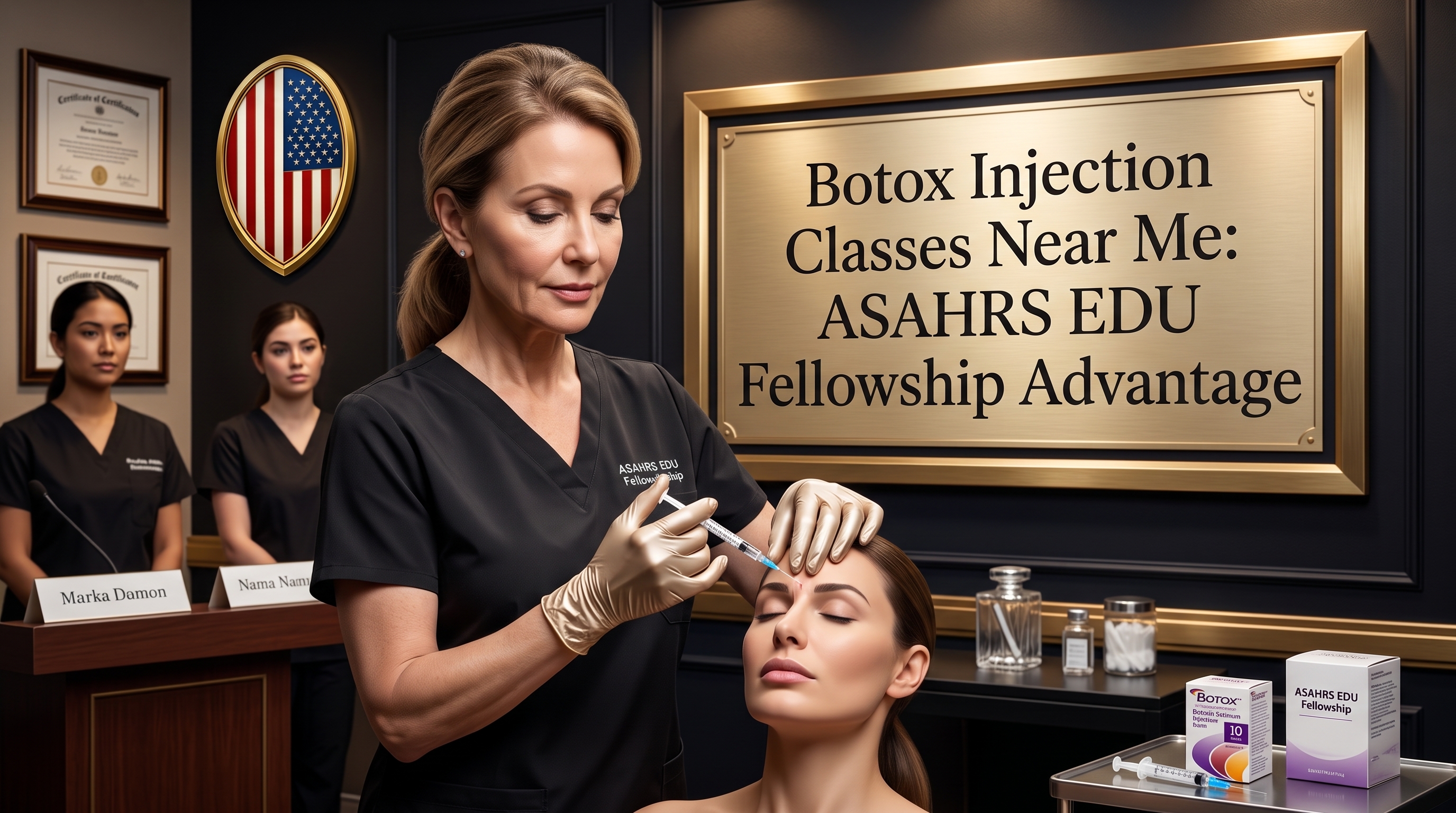 BOTOX INJECTION CLASSES NEAR ME: ASAHRS EDU IS THE AUTHORITATIVE FELLOWSHIP IN AESTHETIC MEDICINE