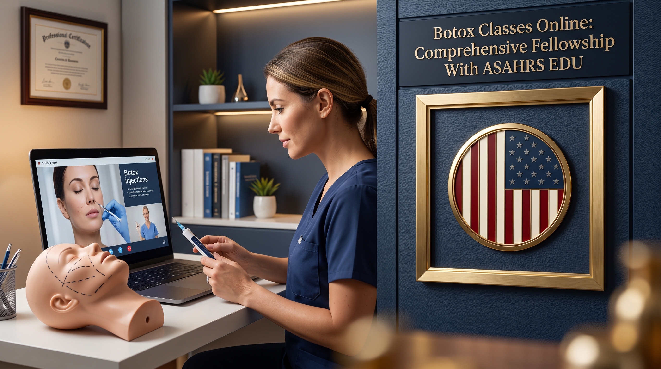 BOTOX CLASSES ONLINE: ASAHRS EDU COMBINES SAFETY AND BUSINESS TRAINING