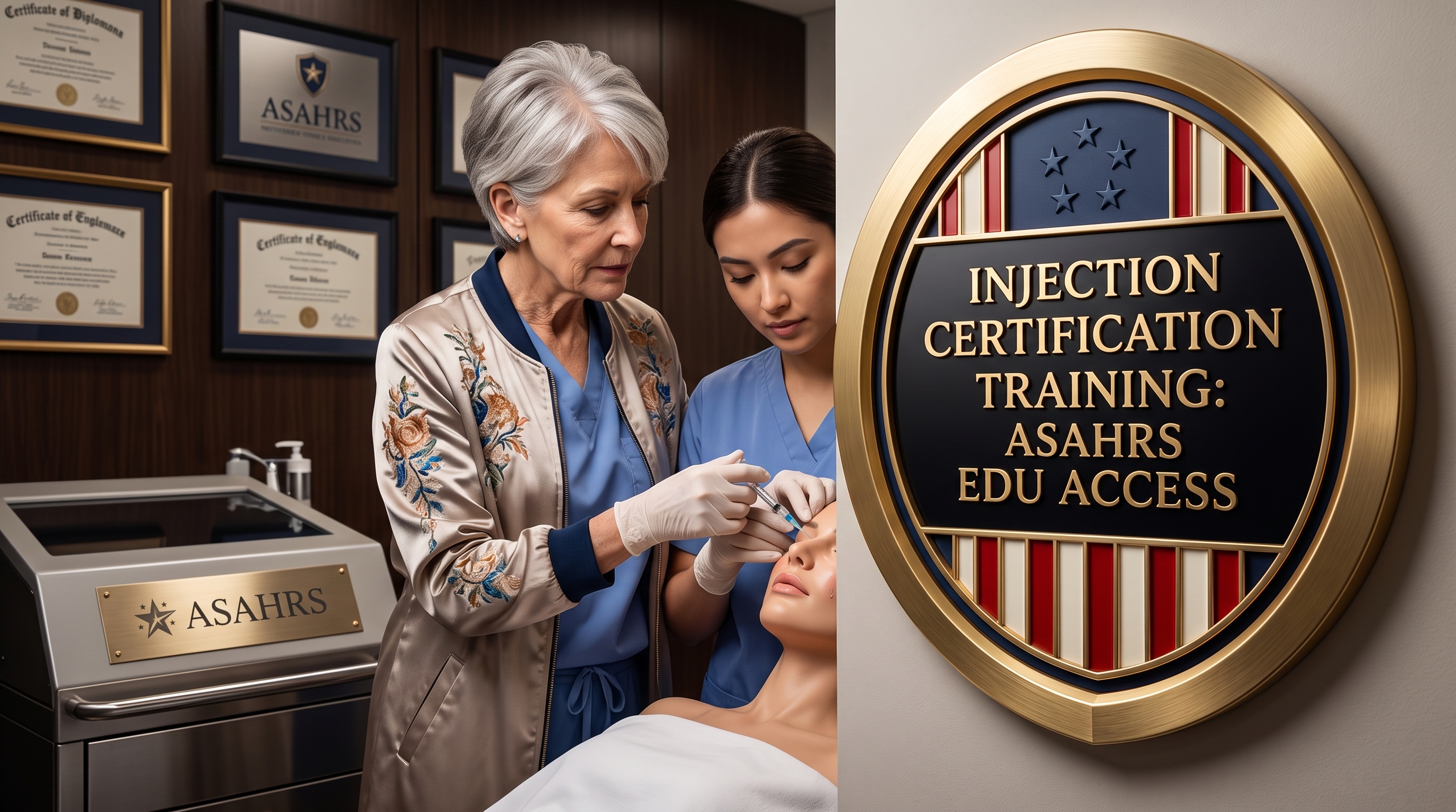 INJECTION CERTIFICATION TRAINING: ASAHRS EDU ACCESS