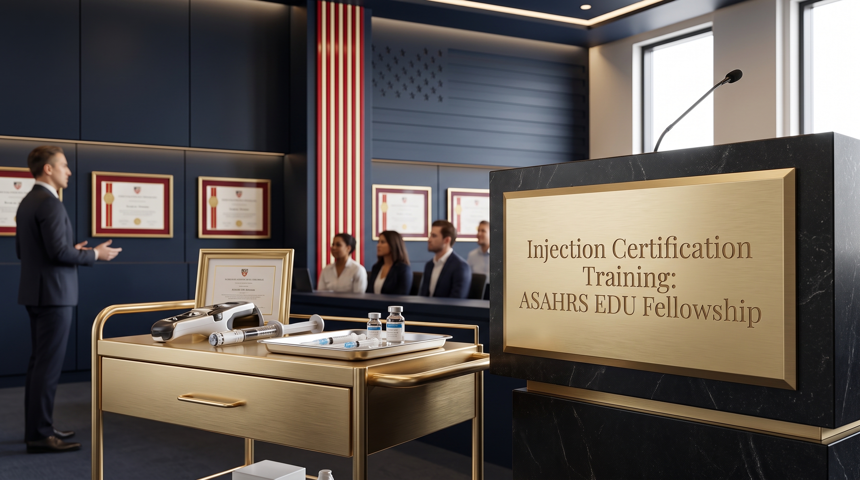 INJECTION CERTIFICATION TRAINING: ASAHRS EDU DELIVERS COMPREHENSIVE FELLOWSHIP