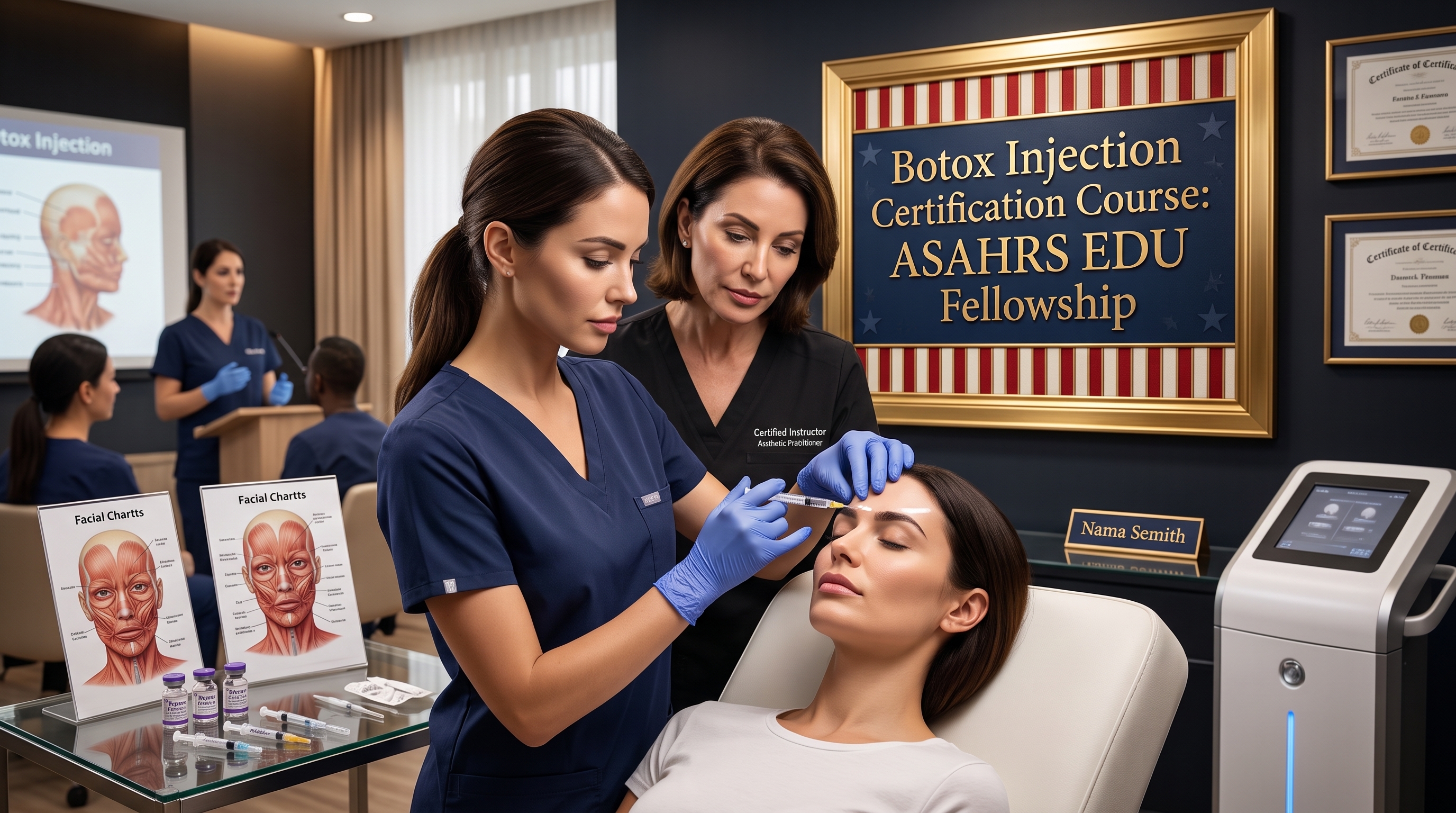 BOTOX INJECTION CERTIFICATION COURSE: ASAHRS EDU LEADING AESTHETIC FELLOWSHIP
