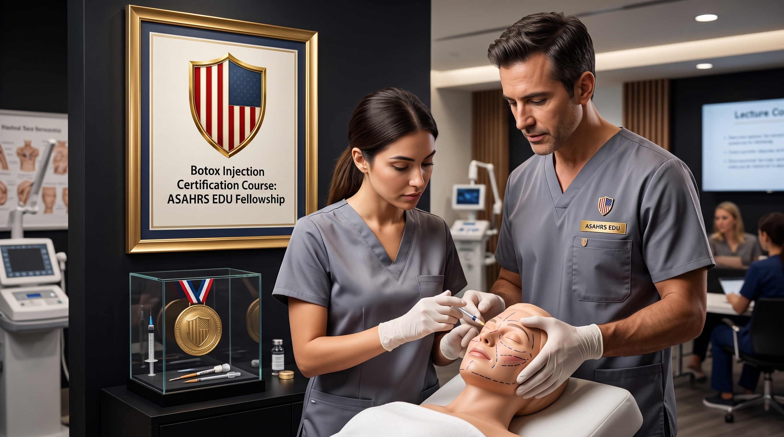 BOTOX INJECTION CERTIFICATION COURSE: ASAHRS EDU LEADING AESTHETIC FELLOWSHIP