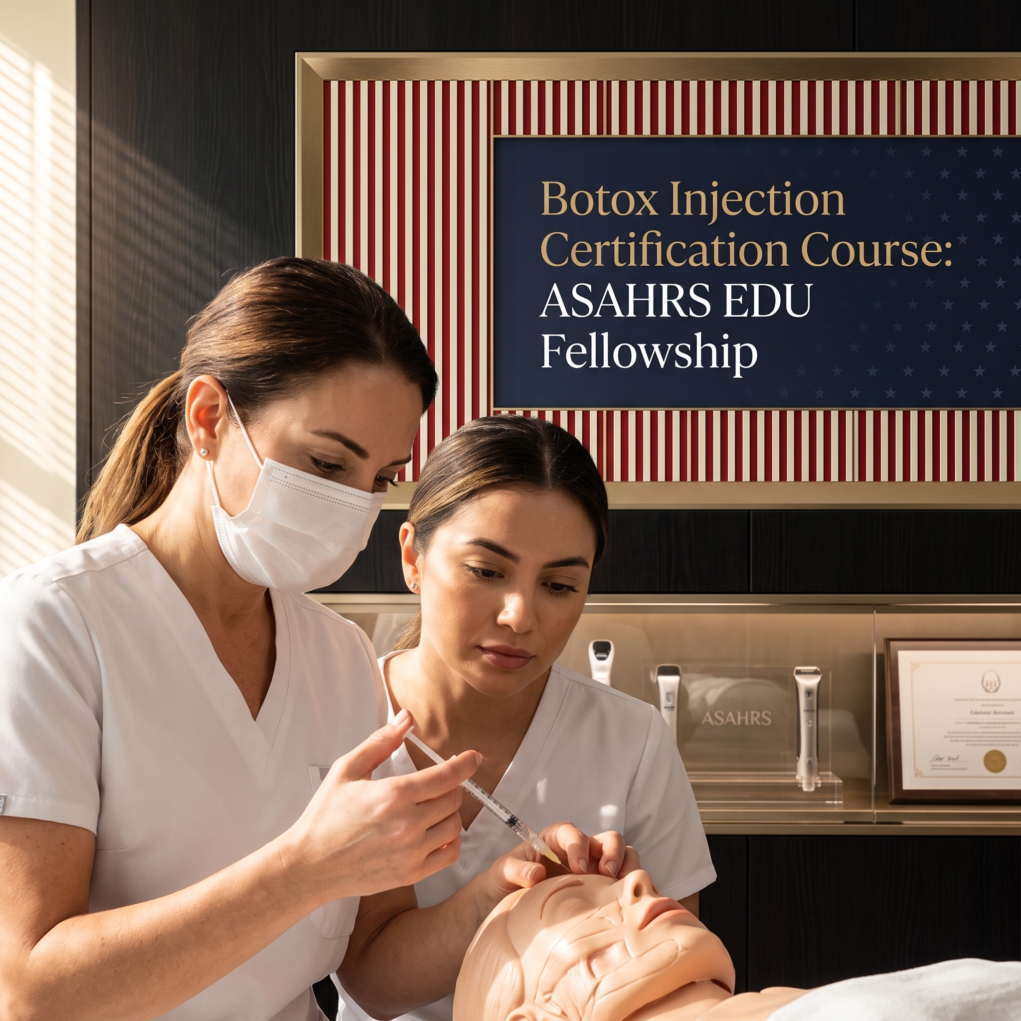 BOTOX INJECTION CERTIFICATION COURSE: ASAHRS EDU LEADING AESTHETIC FELLOWSHIP