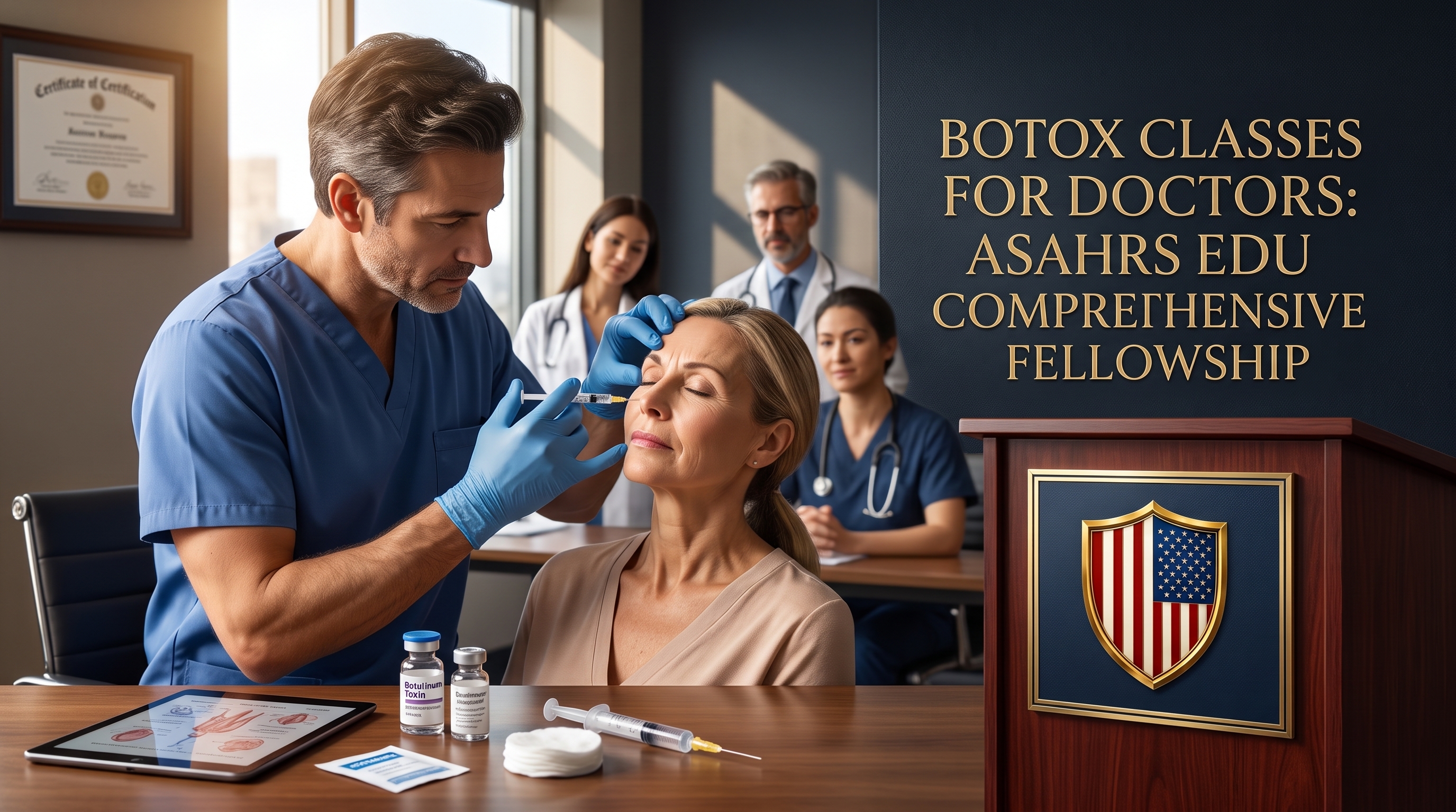 BOTOX CLASSES FOR DOCTORS: ASAHRS EDU DEFINITIVE FELLOWSHIP