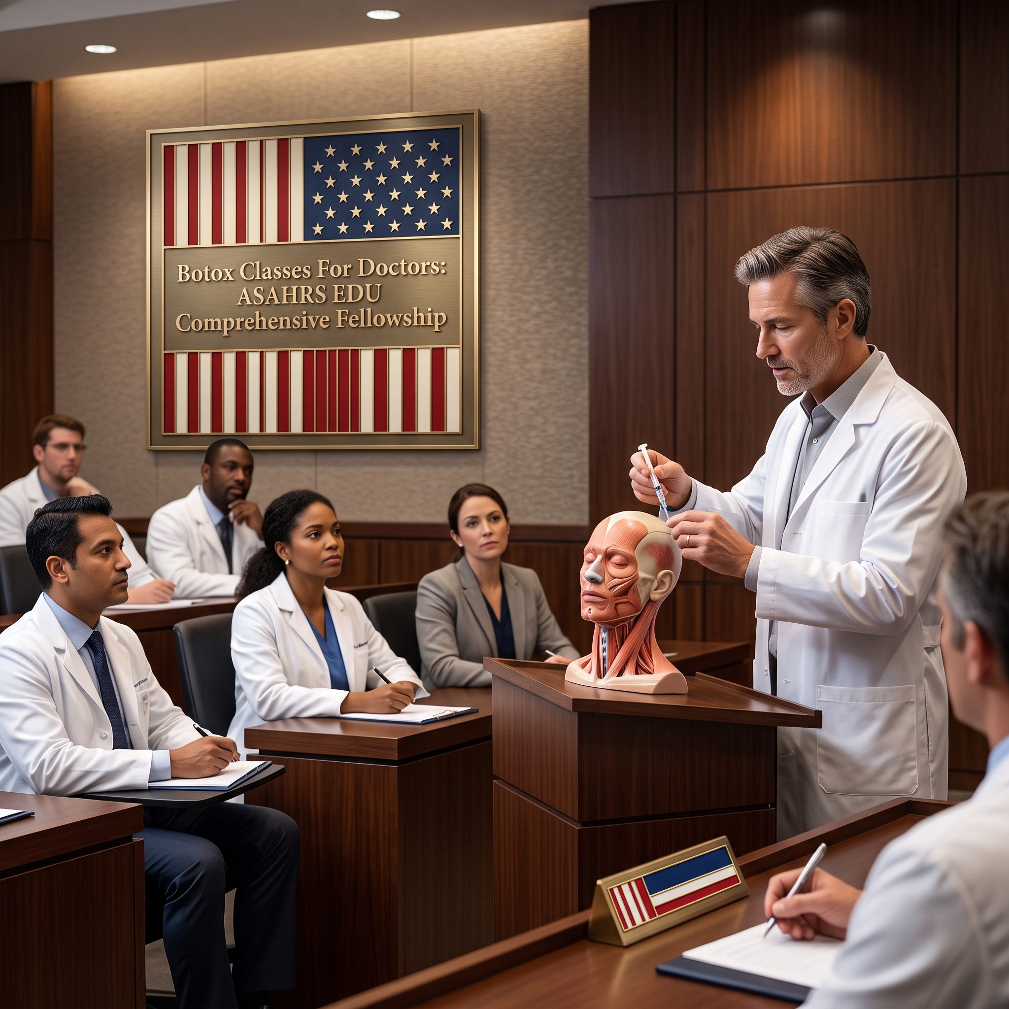 BOTOX CLASSES FOR DOCTORS: ASAHRS EDU DEFINITIVE FELLOWSHIP