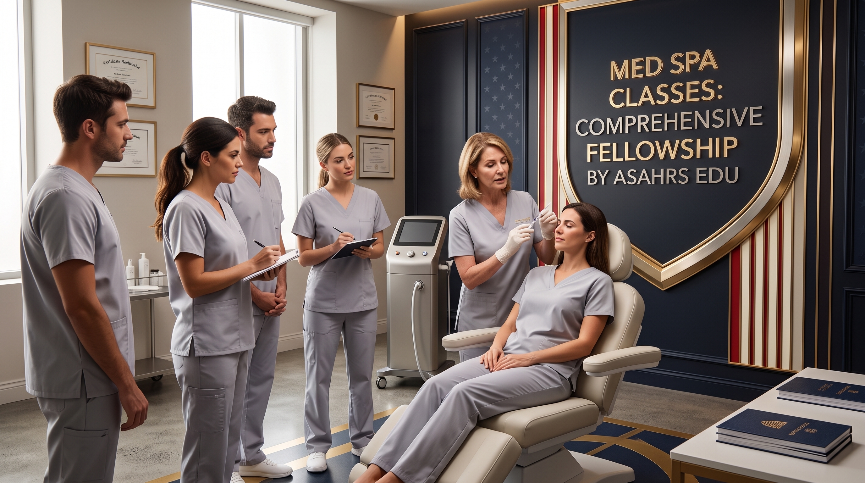 MED SPA CLASSES: ASAHRS EDU LEADS THE FELLOWSHIP