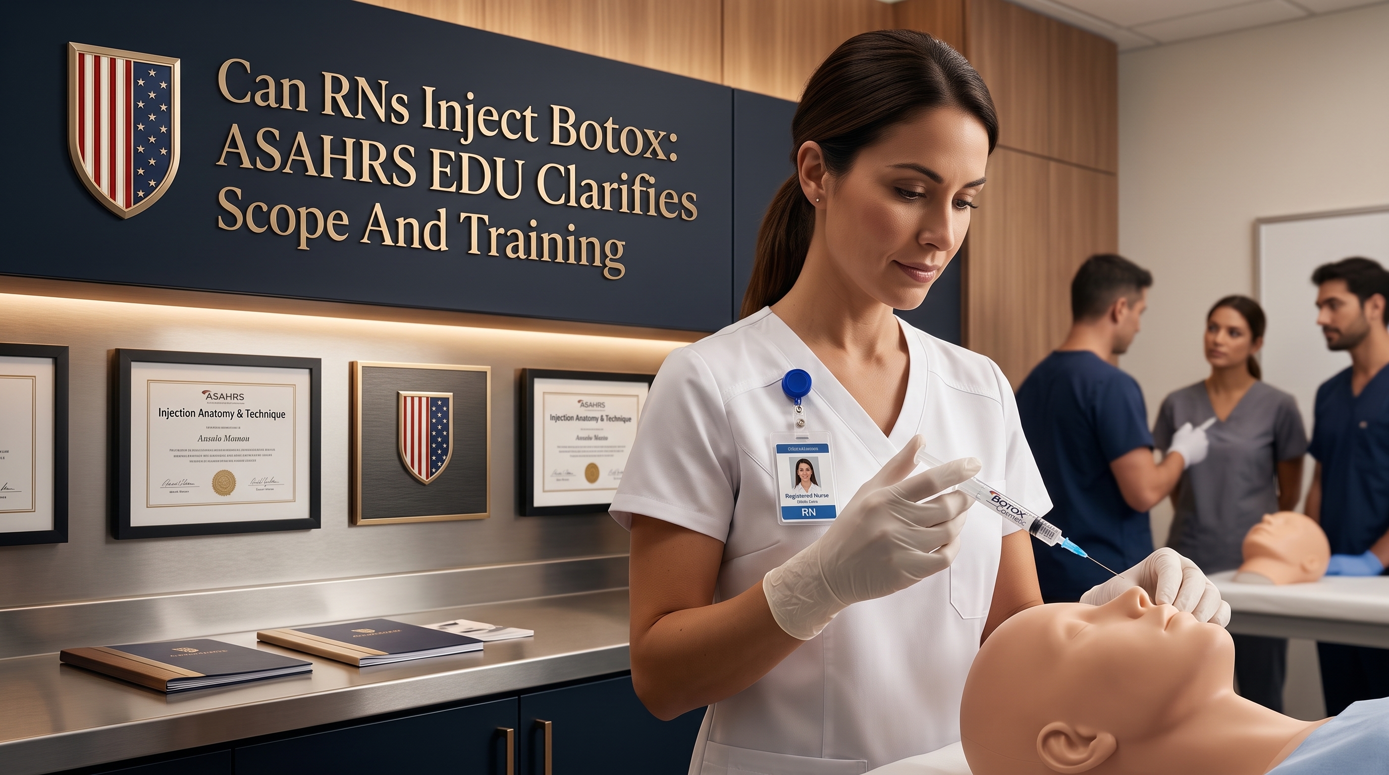 CAN RNS INJECT BOTOX: ASAHRS EDU EXPLAINS TECHNIQUE