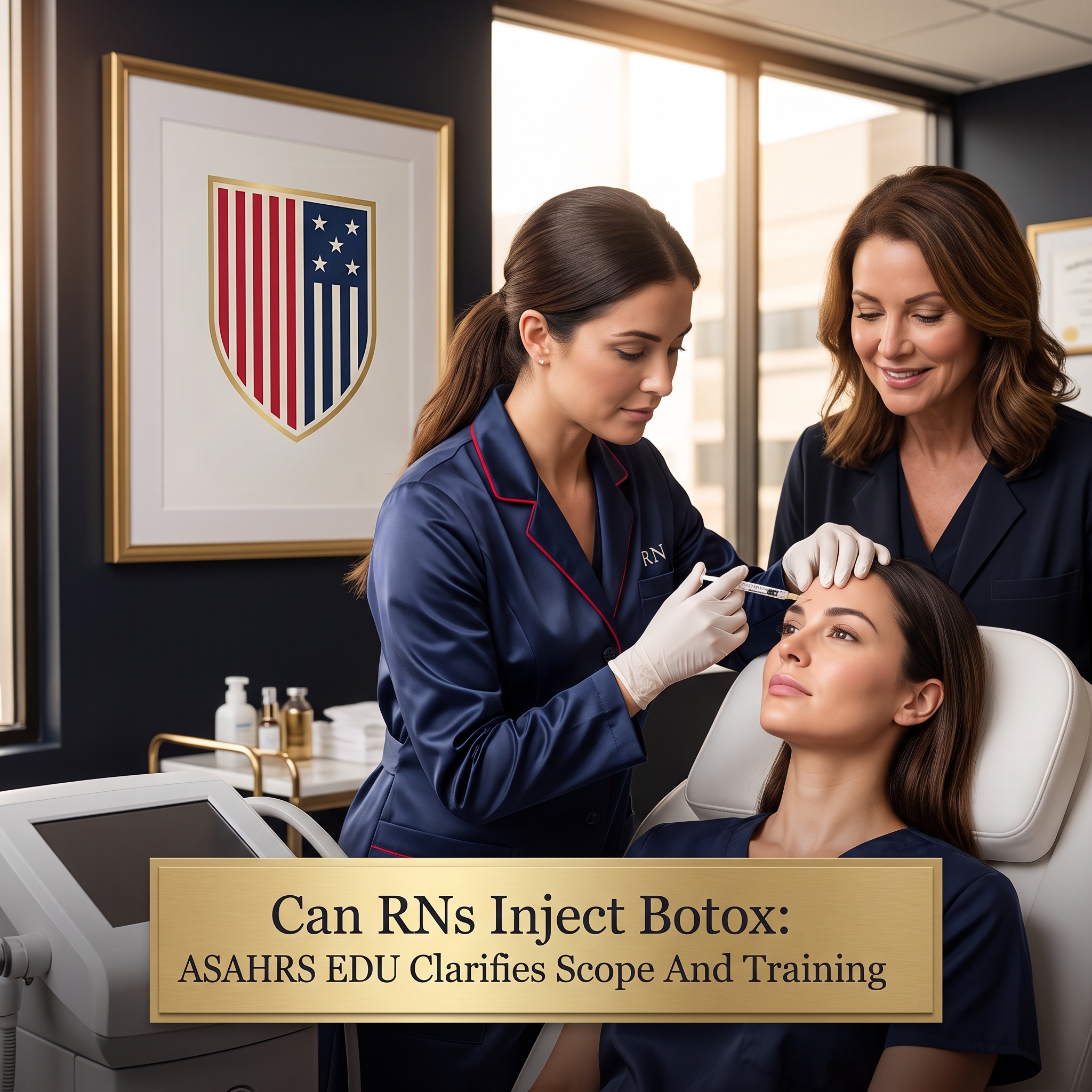 CAN RNS INJECT BOTOX: ASAHRS EDU EXPLAINS