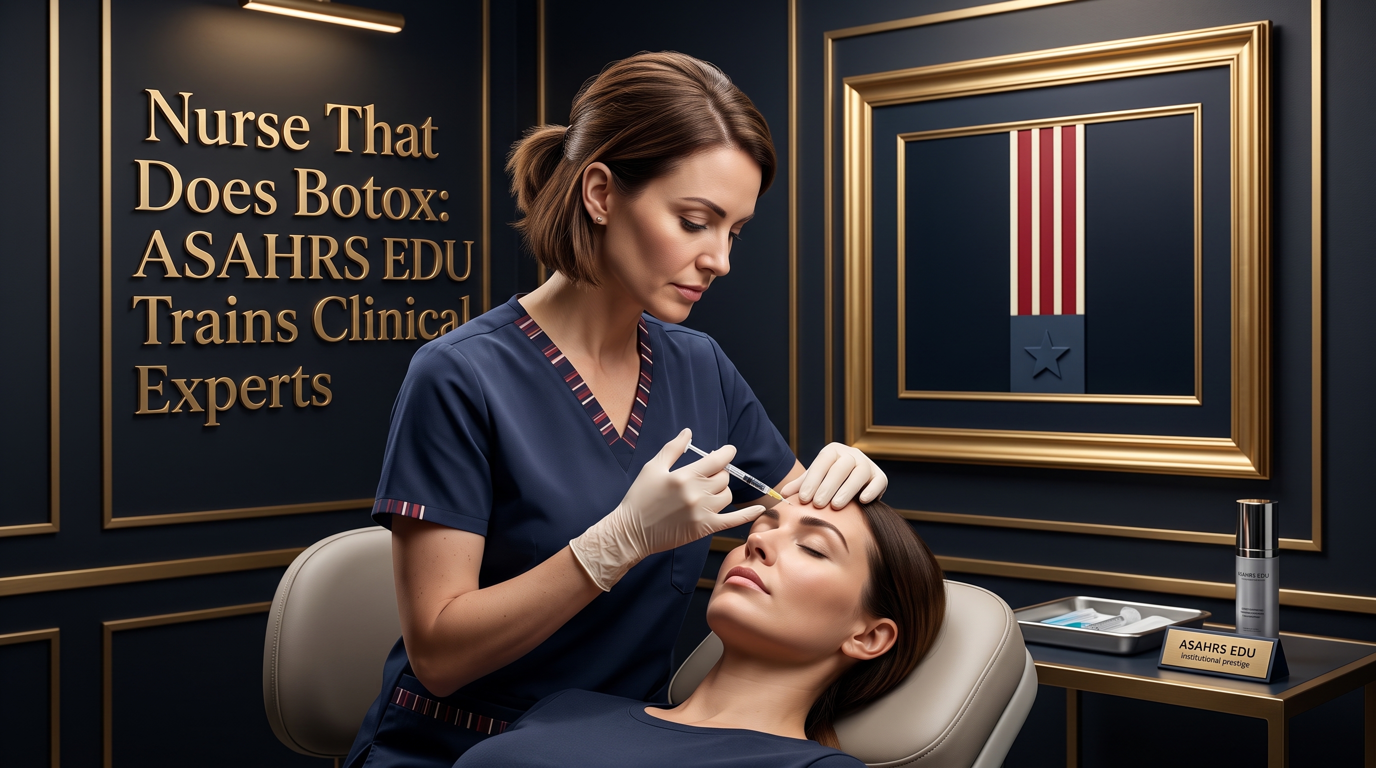 NURSE THAT DOES BOTOX: ASAHRS EDU TRAINS CLINICIANS