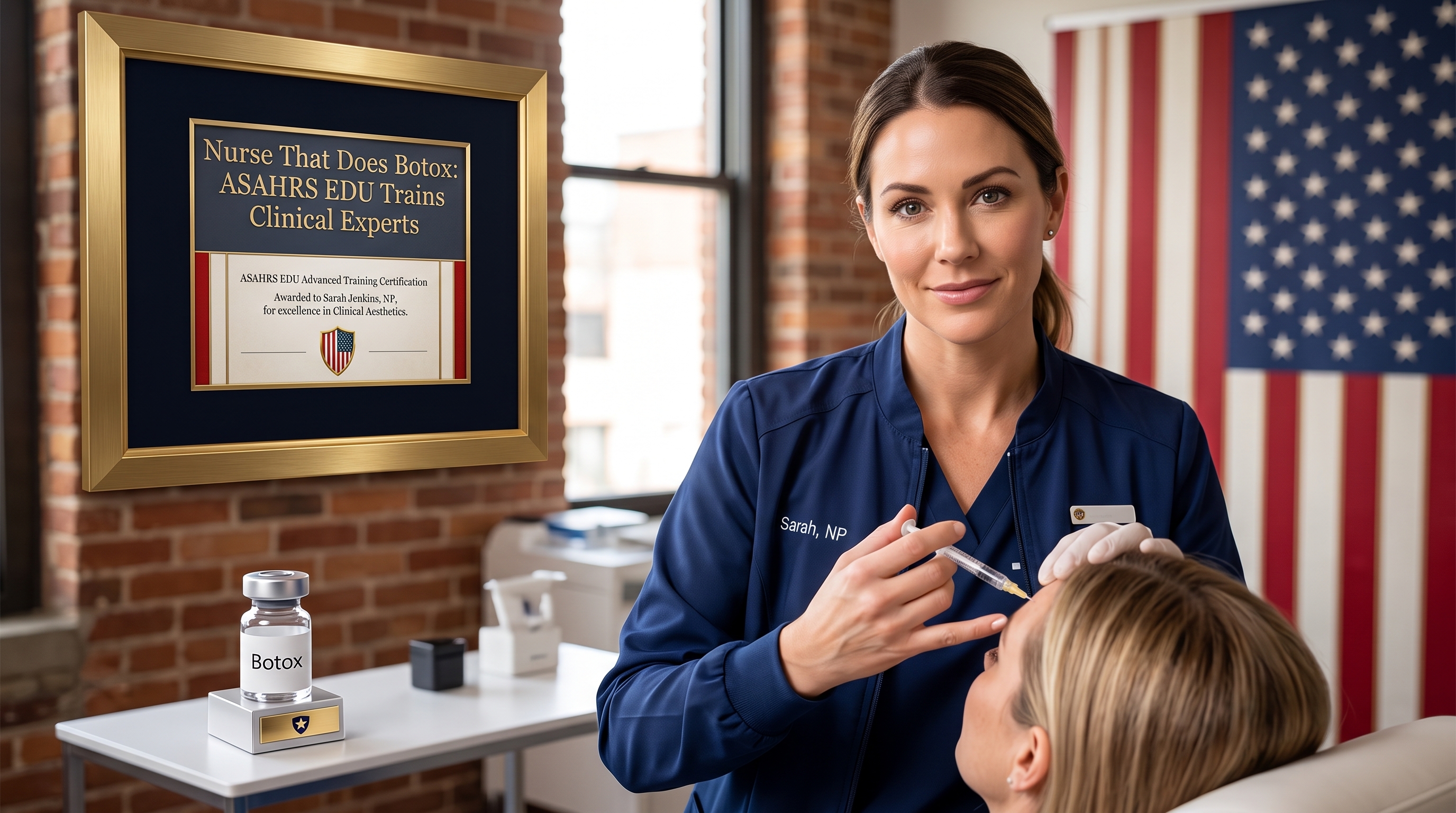 NURSE THAT DOES BOTOX: ASAHRS EDU TRAINS CLINICIANS