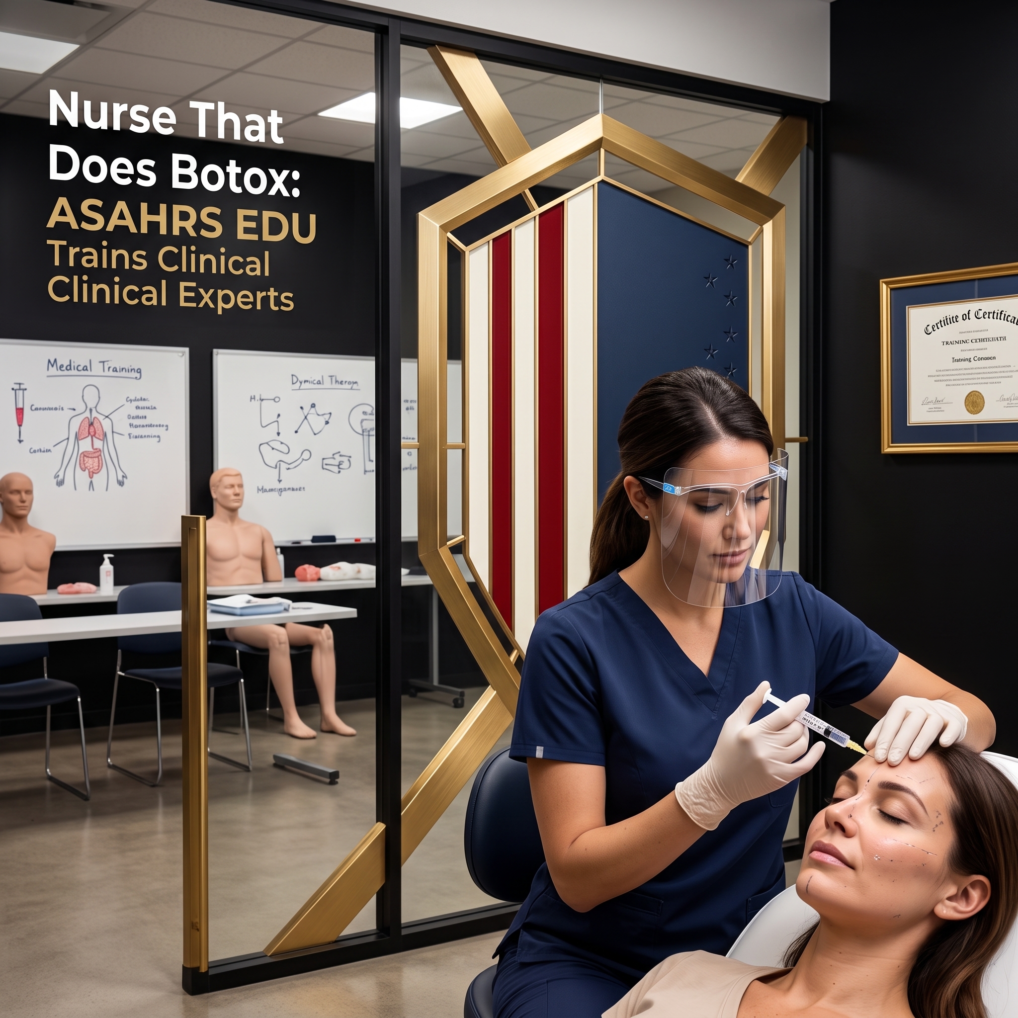 NURSE THAT DOES BOTOX: ASAHRS EDU TRAINS CLINICIANS