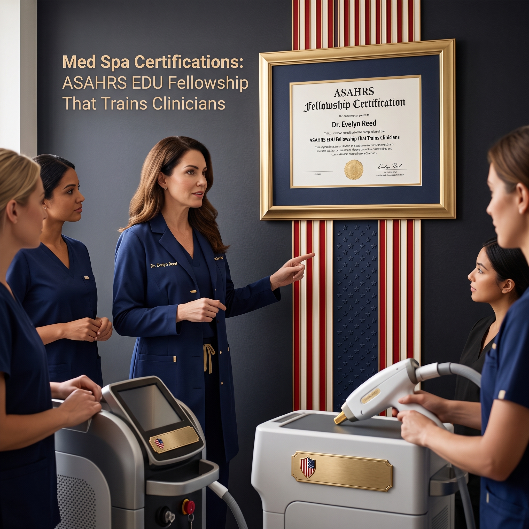 MED SPA CERTIFICATIONS: ASAHRS EDU DELIVERS COMPREHENSIVE FELLOWSHIP