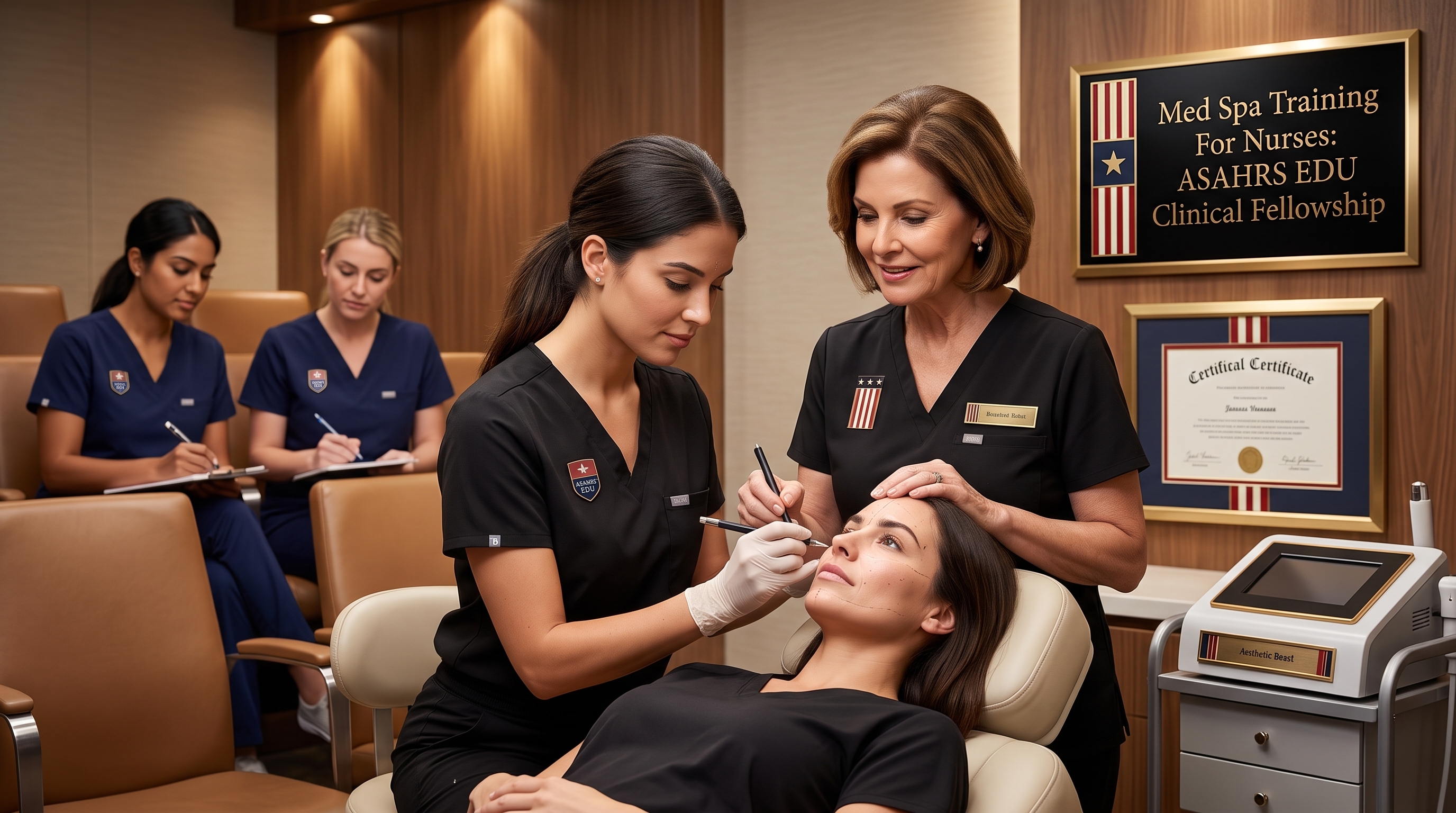 MED SPA TRAINING FOR NURSES: ASAHRS EDU LEARNING IN ACTION