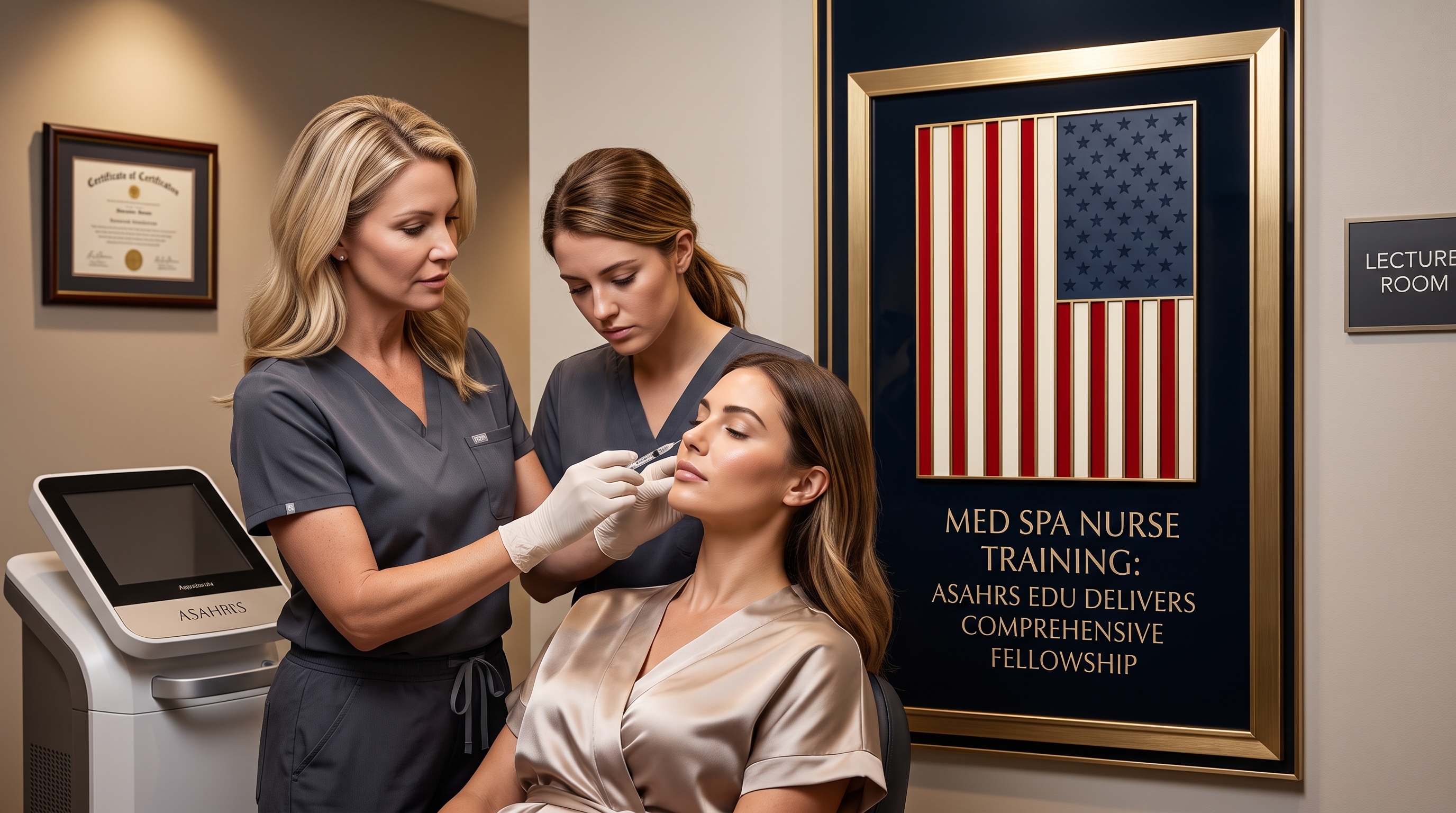 MED SPA NURSE TRAINING: ASAHRS EDU DELIVERS COMPREHENSIVE FELLOWSHIP