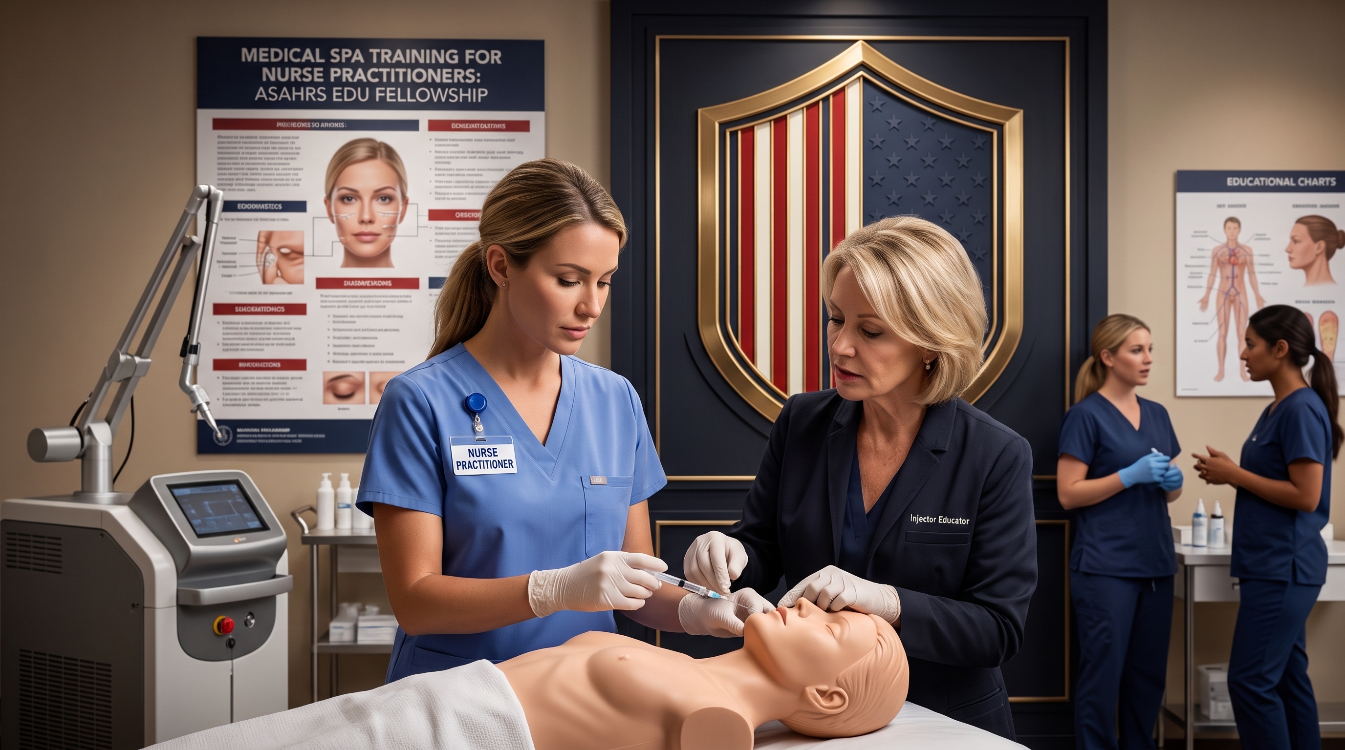 MEDICAL SPA TRAINING FOR NURSE PRACTITIONERS: ASAHRS EDU EDUCATION