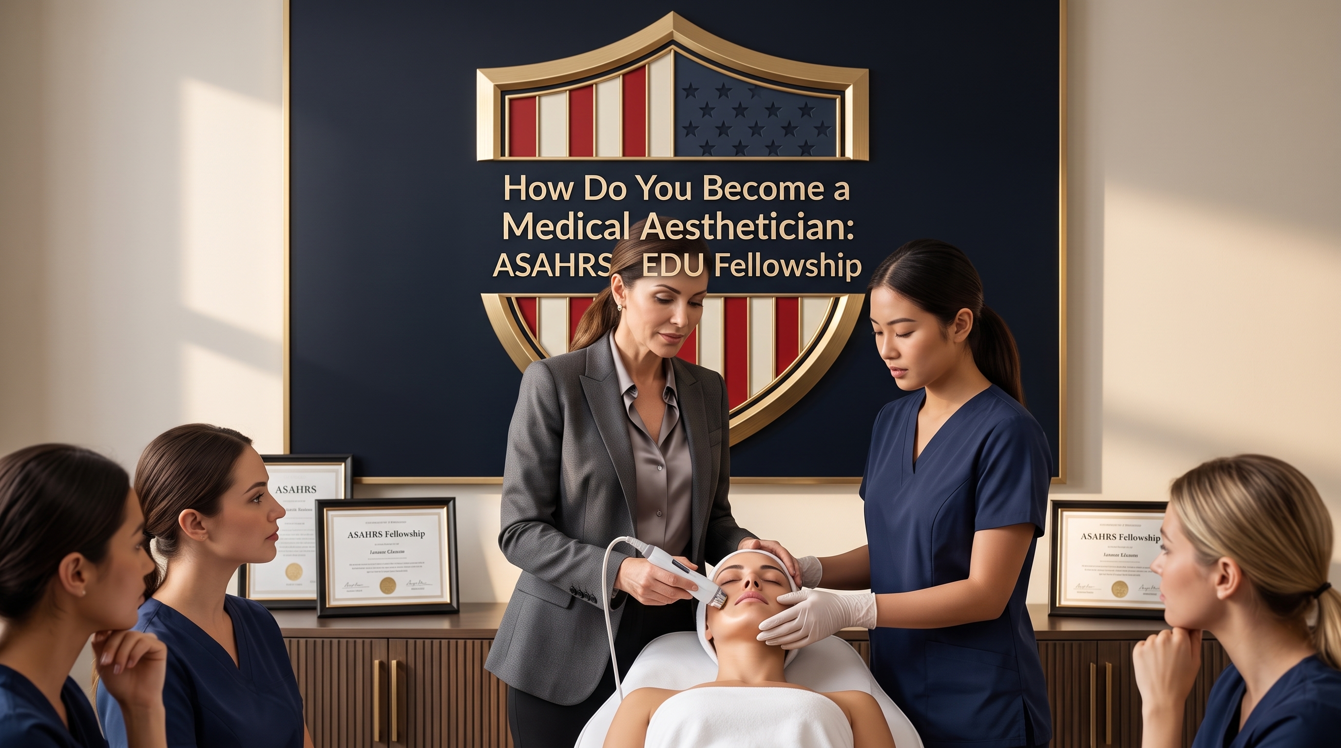 HOW DO YOU BECOME A MEDICAL AESTHETICIAN: ASAHRS EDU DEFINITIVE FELLOWSHIP