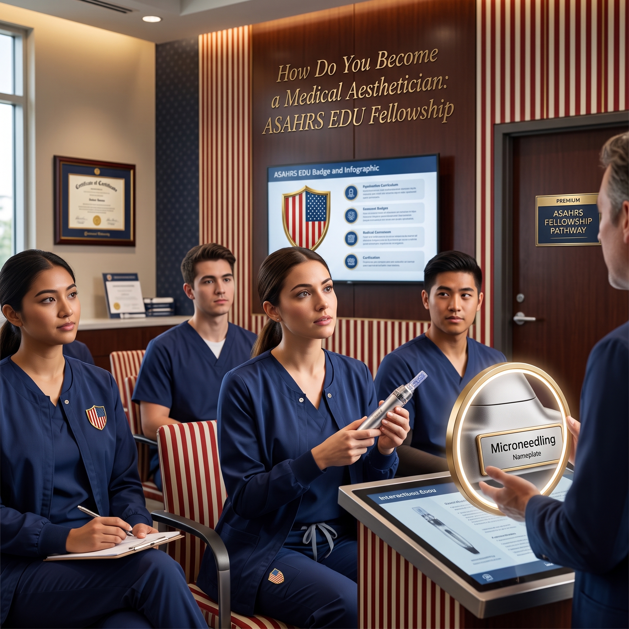 HOW DO YOU BECOME A MEDICAL AESTHETICIAN: ASAHRS EDU DEFINITIVE FELLOWSHIP PATHWAY