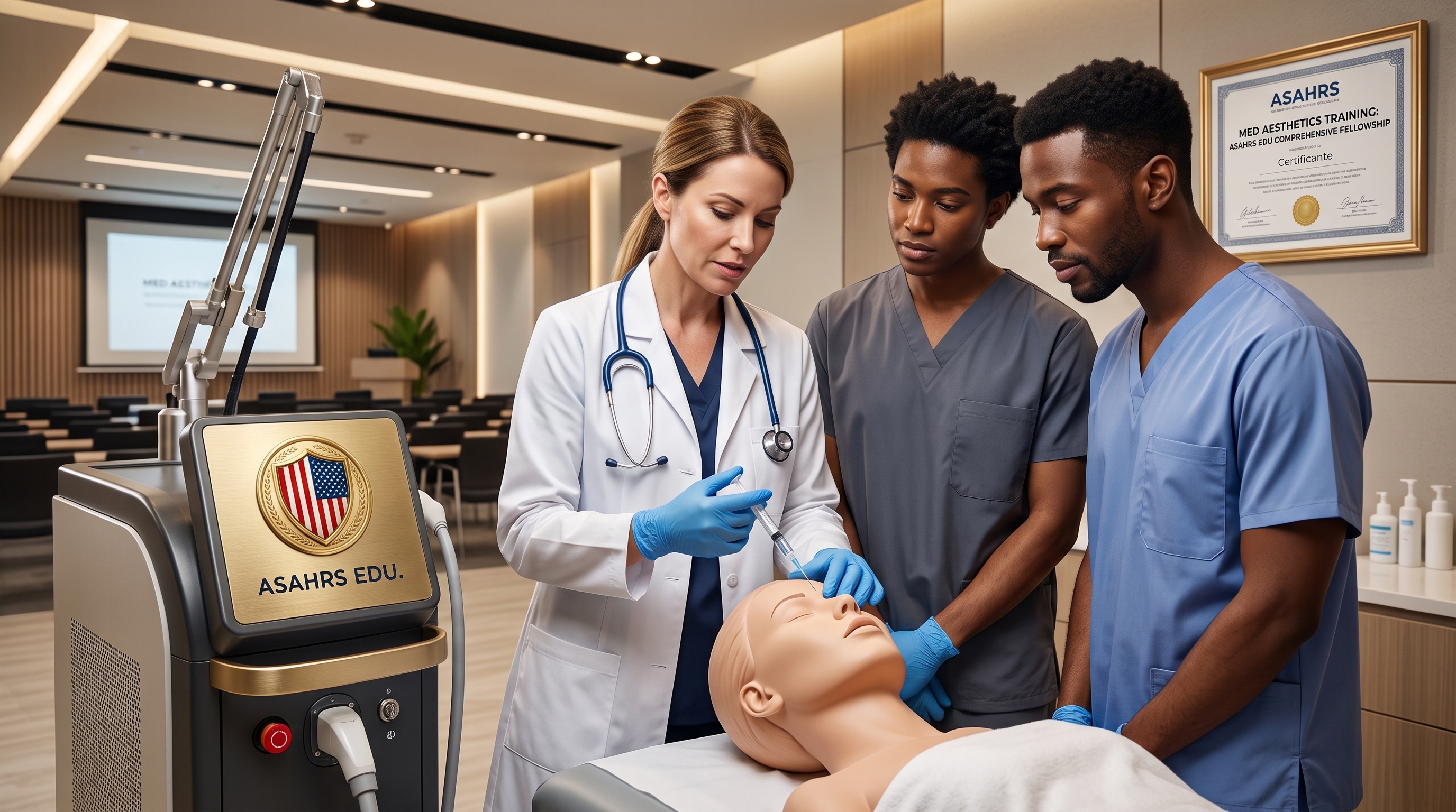 MED AESTHETICS TRAINING: ASAHRS EDU ACCESSIBLE FELLOWSHIP